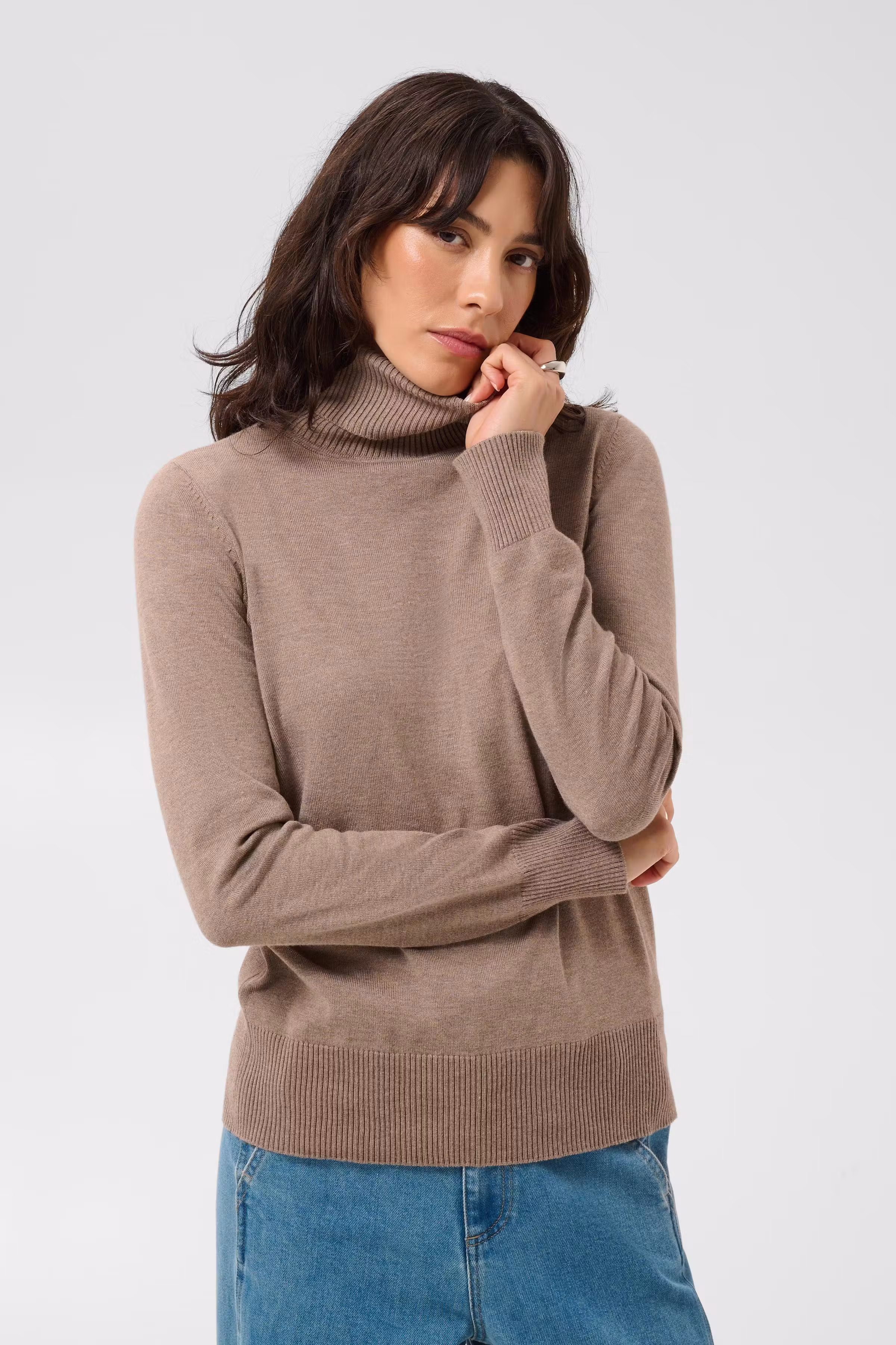 MilaSZ Rollneck Pullover LOOKBOOK FRONT 30500018-1614061