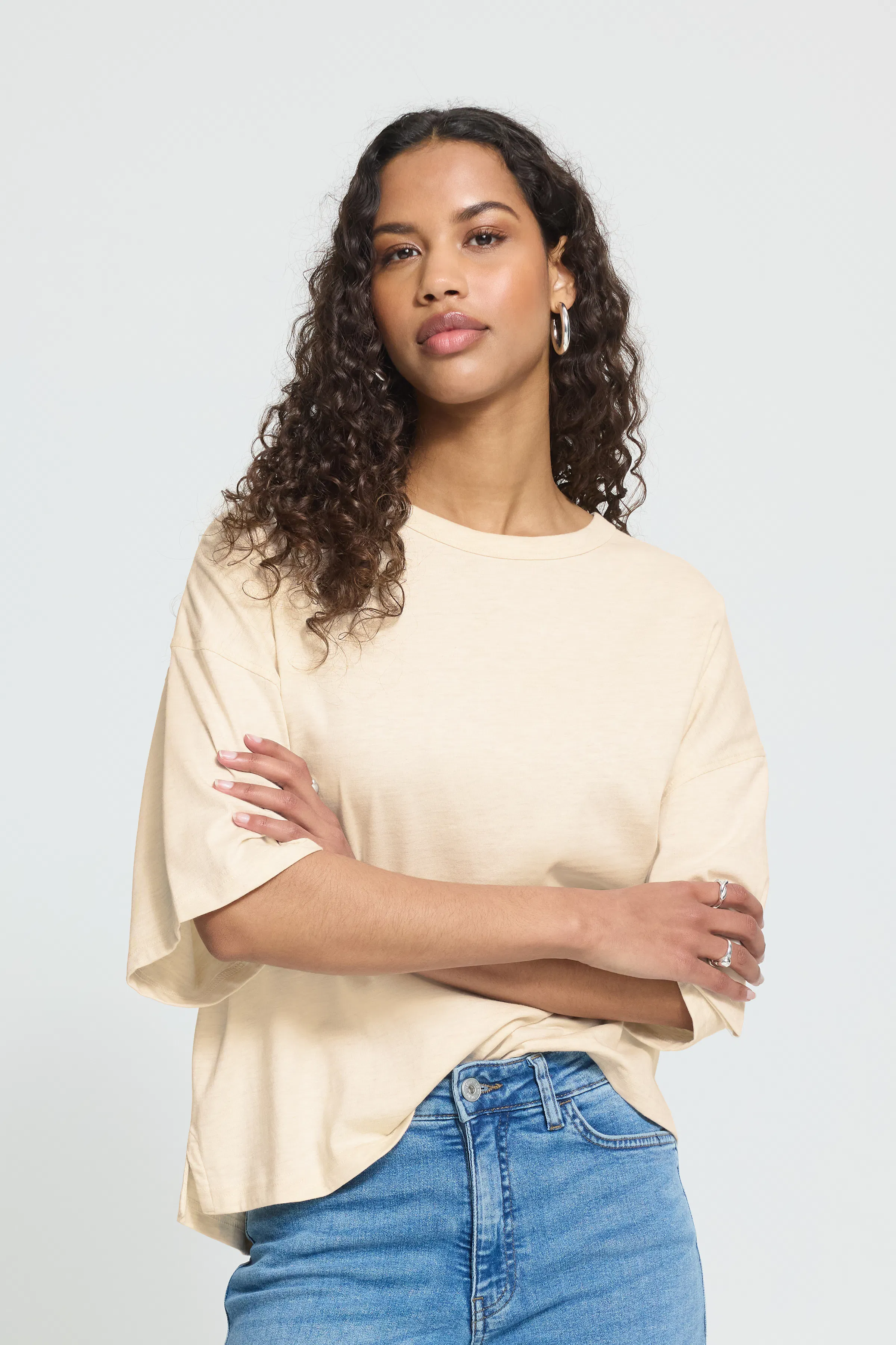 IHPALMER EXTRA LOOSE T-shirt LOOKBOOK FRONT 20124233-1309051