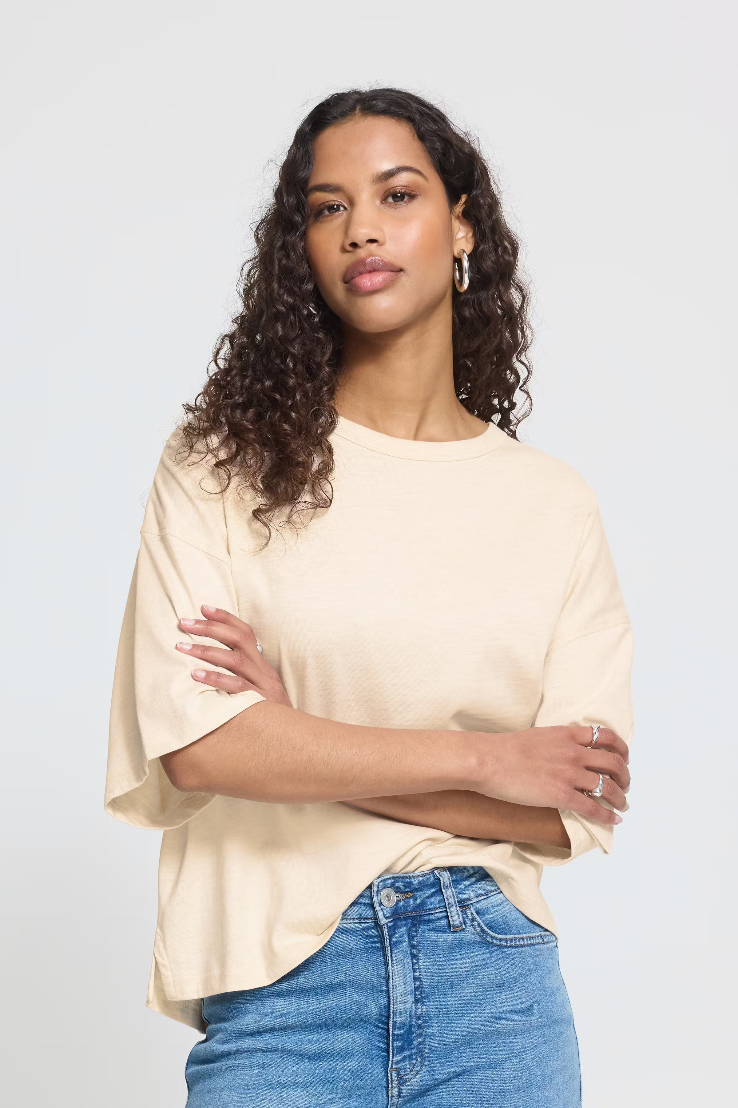 IHPALMER EXTRA LOOSE T-shirt LOOKBOOK FRONT 20124233-1309051