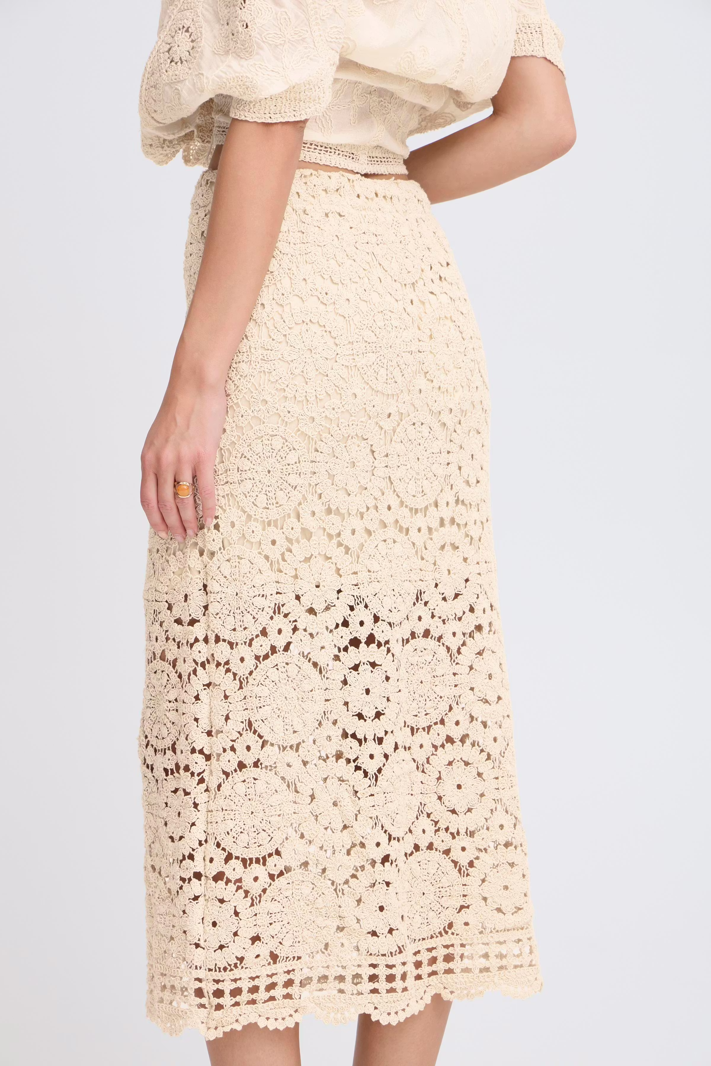 SBFLORA Skjørt LOOKBOOK DETAIL 22101013-130907