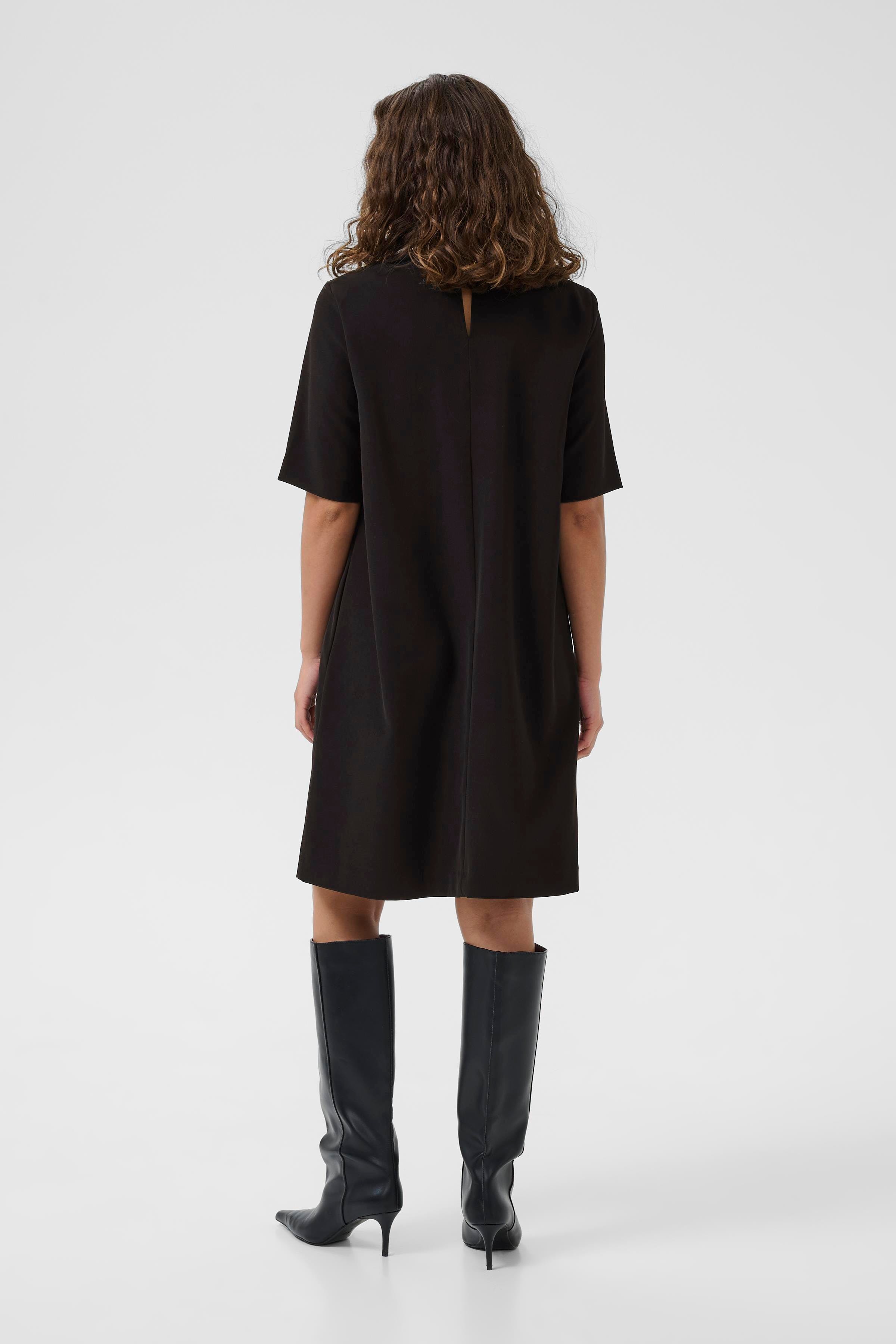 CUbelle Dress with collar LOOKBOOK BACK 50112527-500012