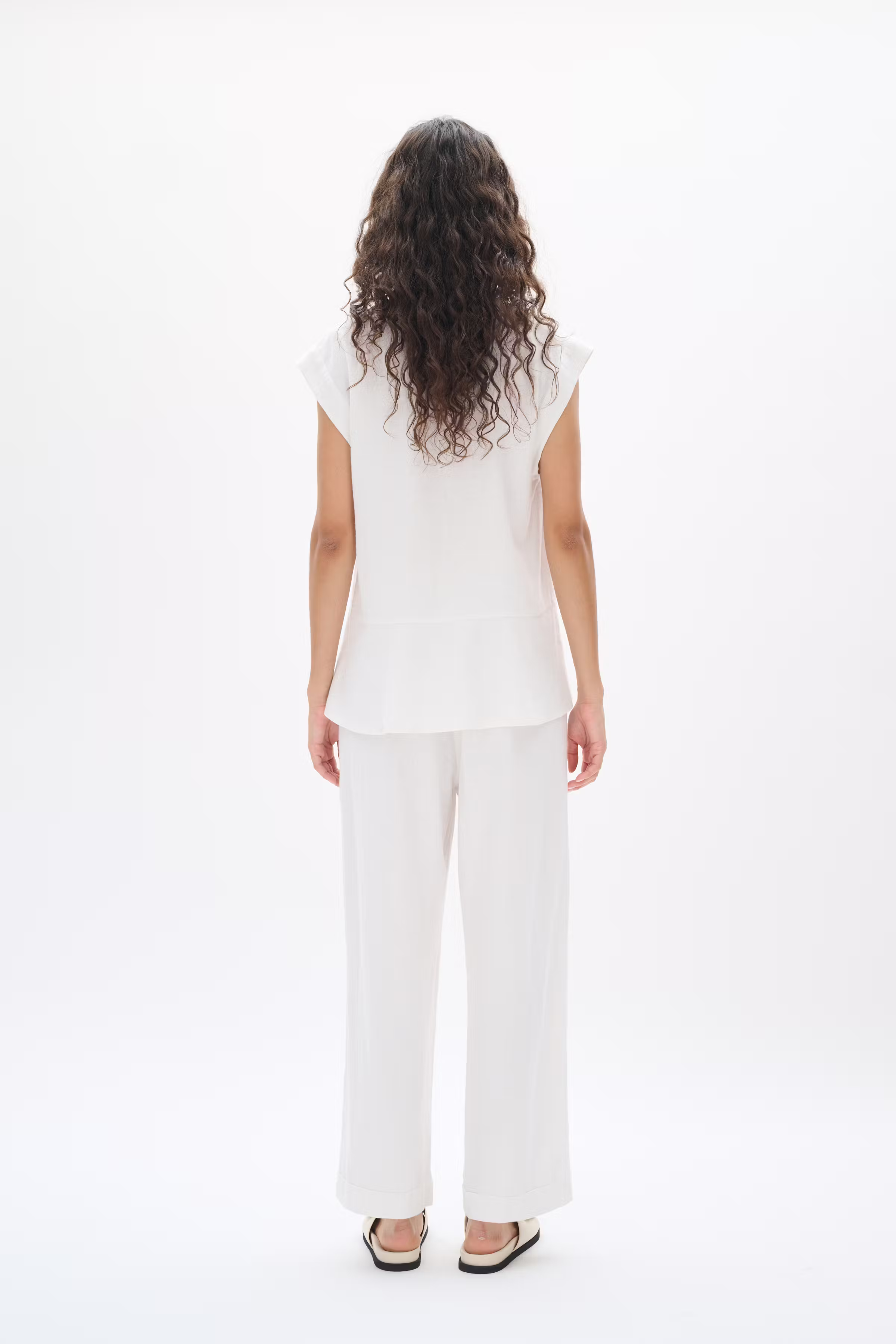 RimoneIW Linnen Top LOOKBOOK BACK 30110361-300001