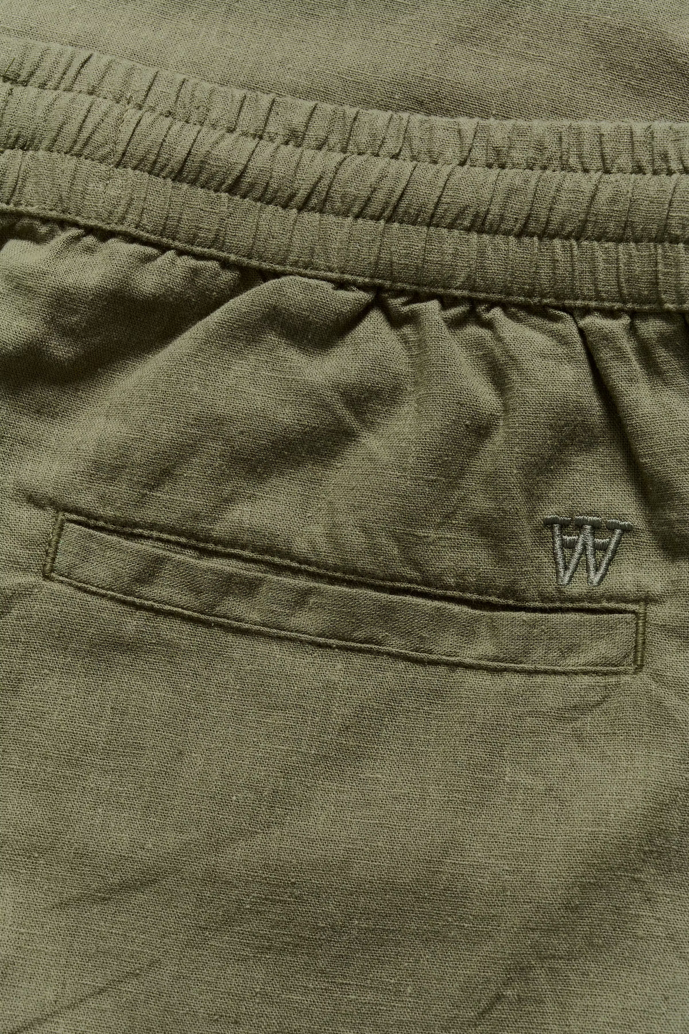 WWenoch Linen Shorts  PACK BACK 30251410-180515