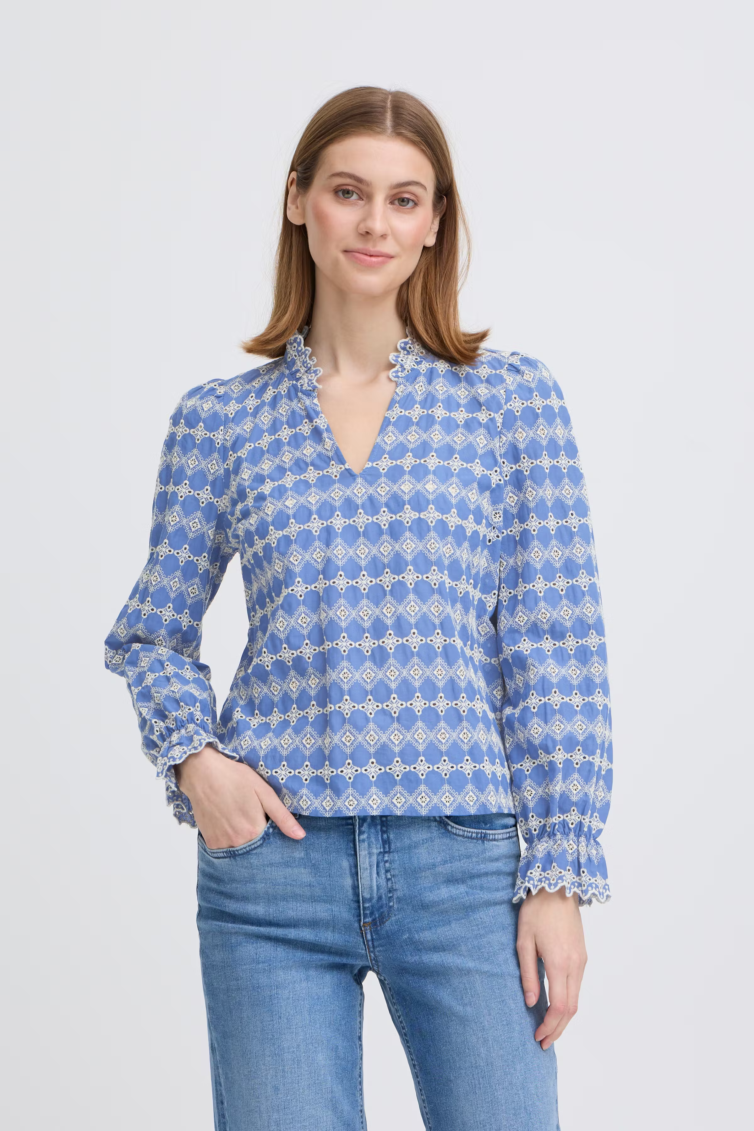 IHFULIA Bluse LOOKBOOK FRONT 20125083-153932