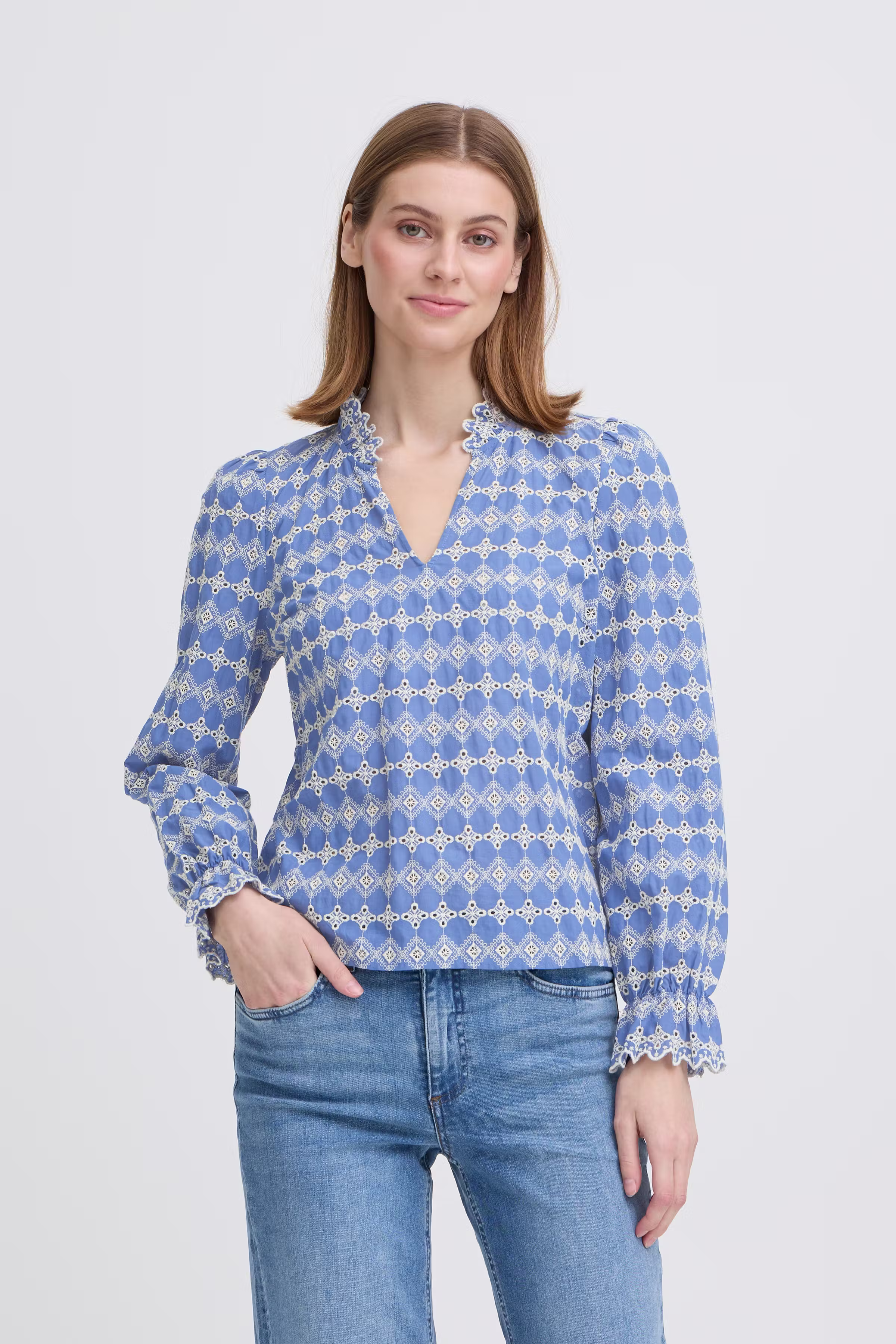 IHFULIA Bluse LOOKBOOK FRONT 20125083-153932