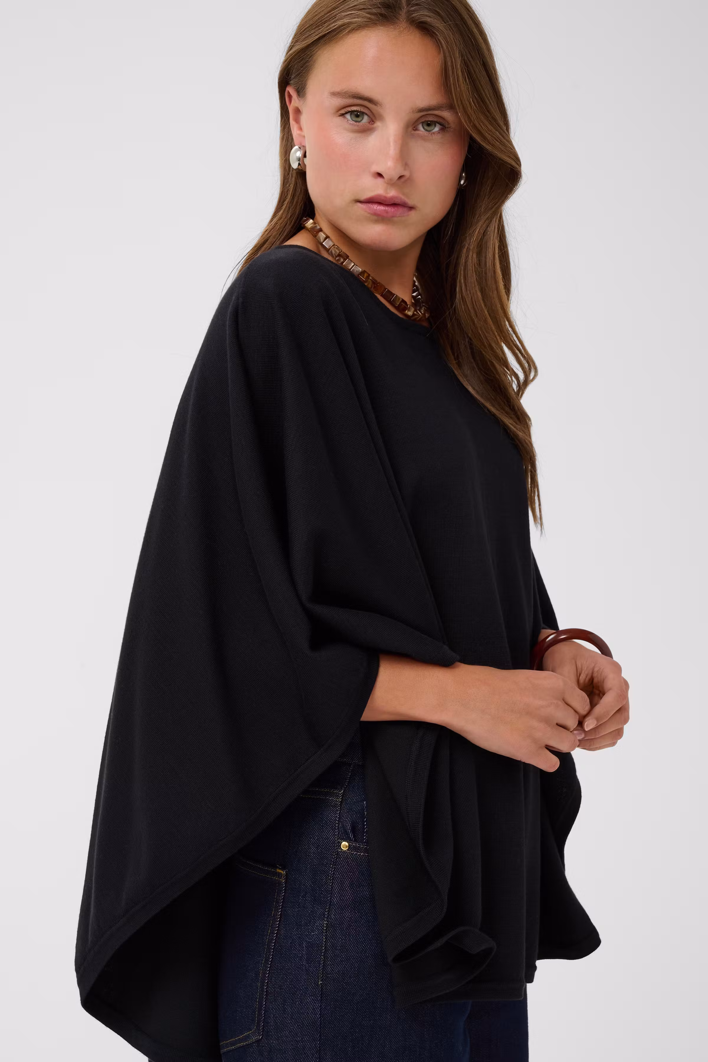 BilliSZ Poncho LOOKBOOK DETAIL 30514828-193911