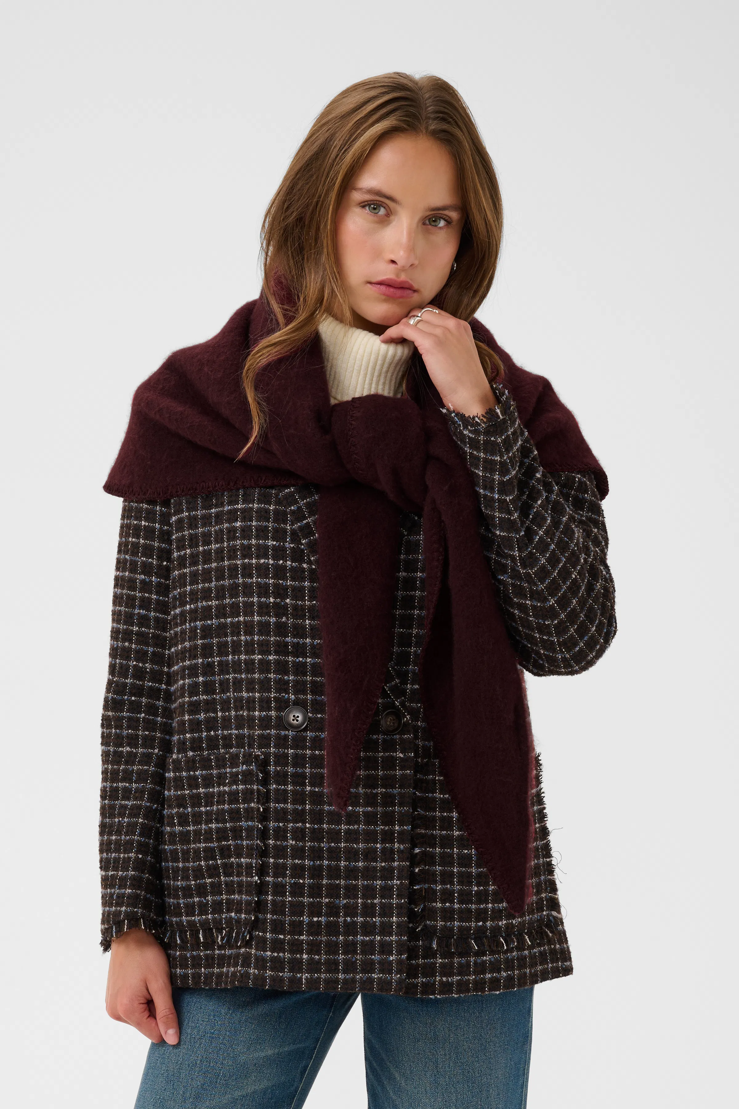 FalbertaSZ Sjaal LOOKBOOK FRONT 30515232-1916271