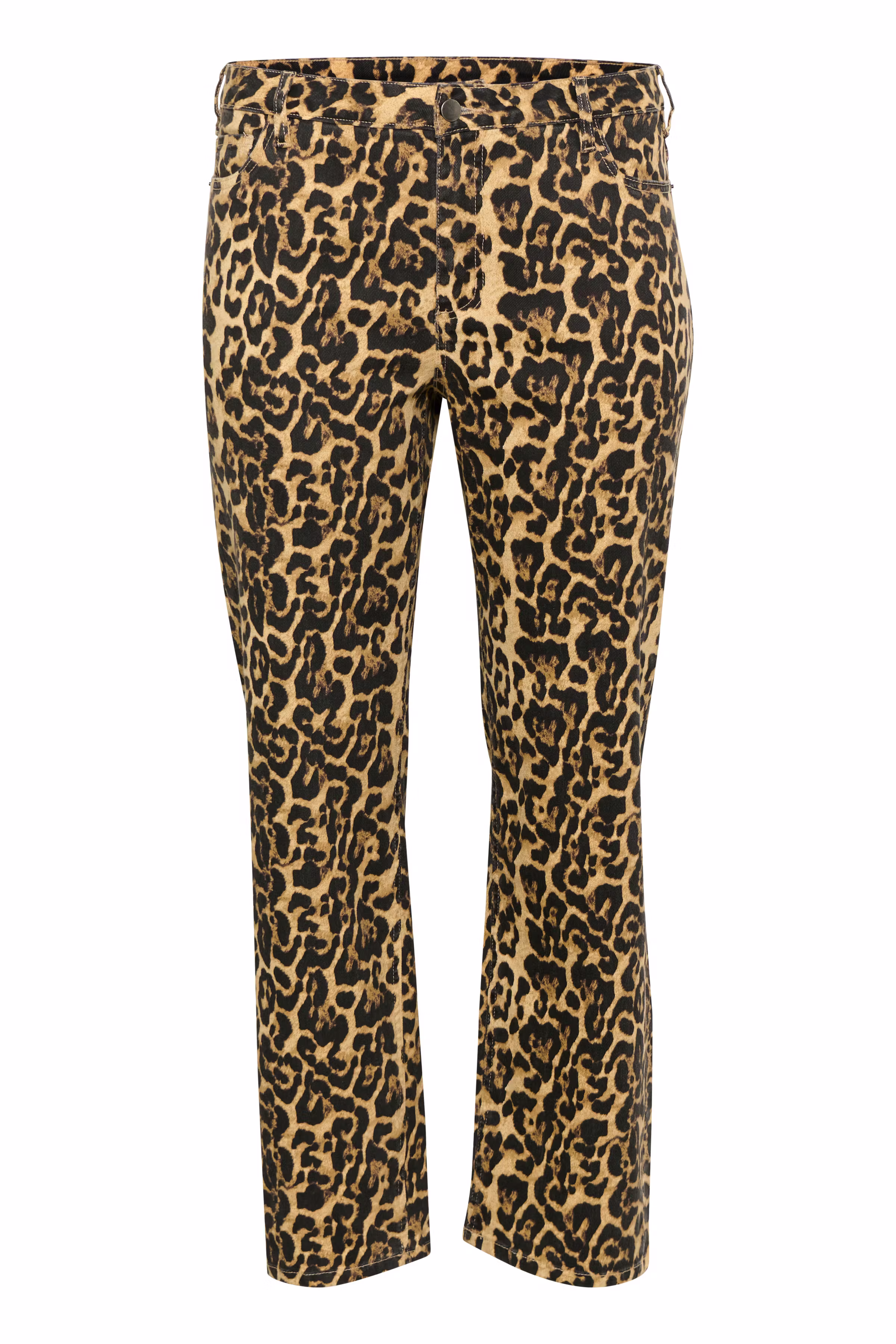KCleonoma Straight Leopardjeans PACK FRONT 10583076-107281