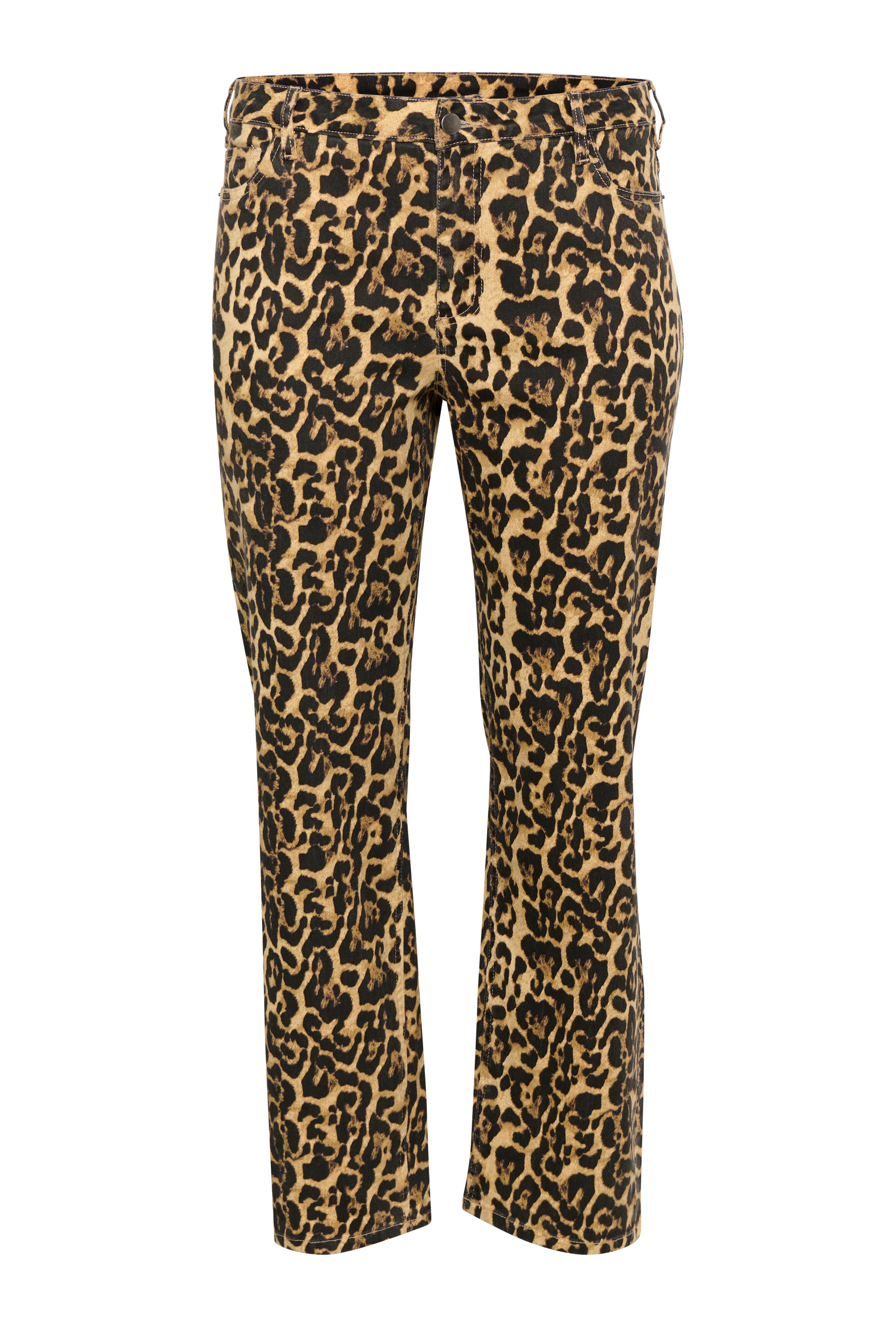 KCleonoma Leopard Straight Jeans PACK FRONT 10583076-107281