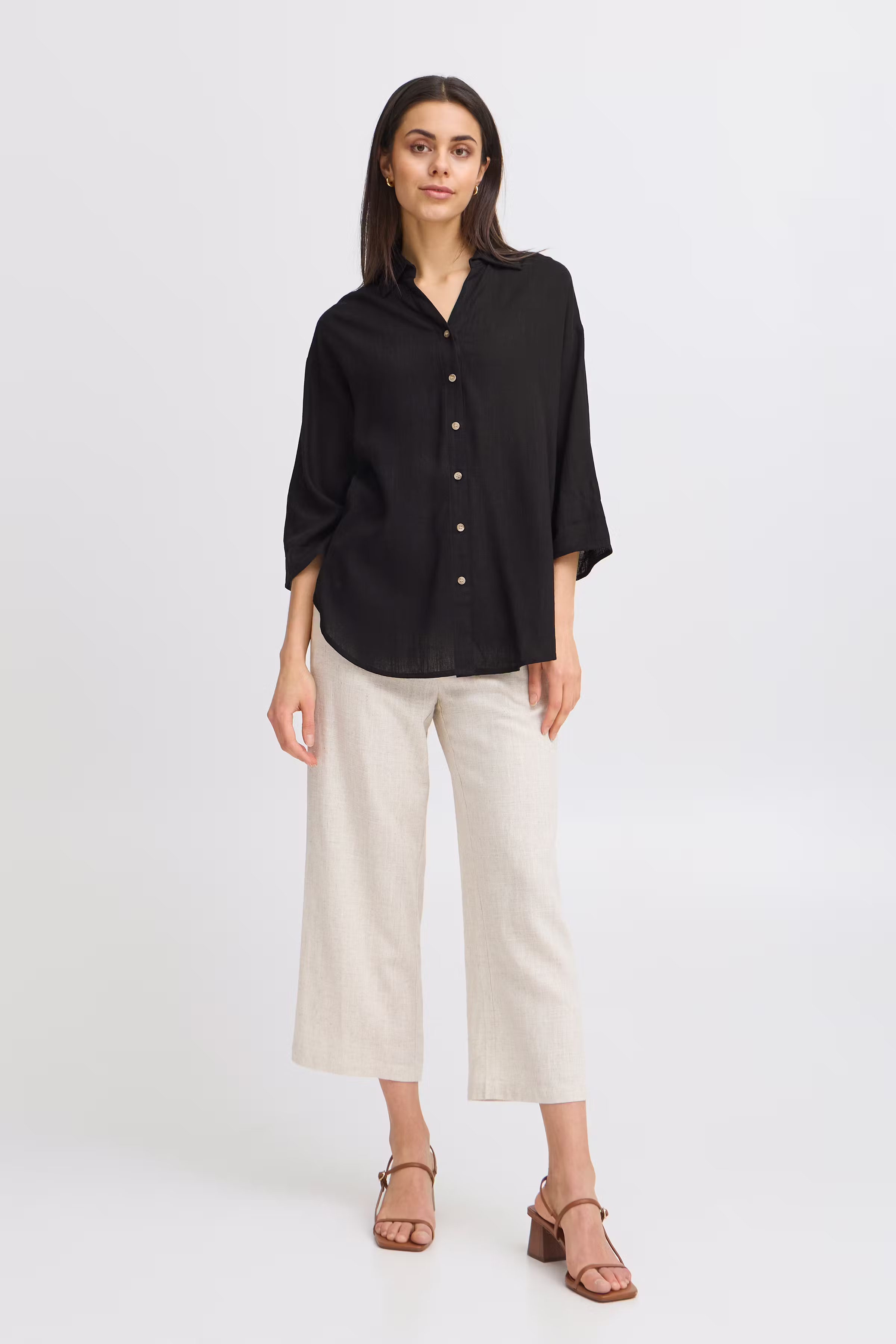 FRJUNA Skjorte LOOKBOOK FRONT 20616093-200113