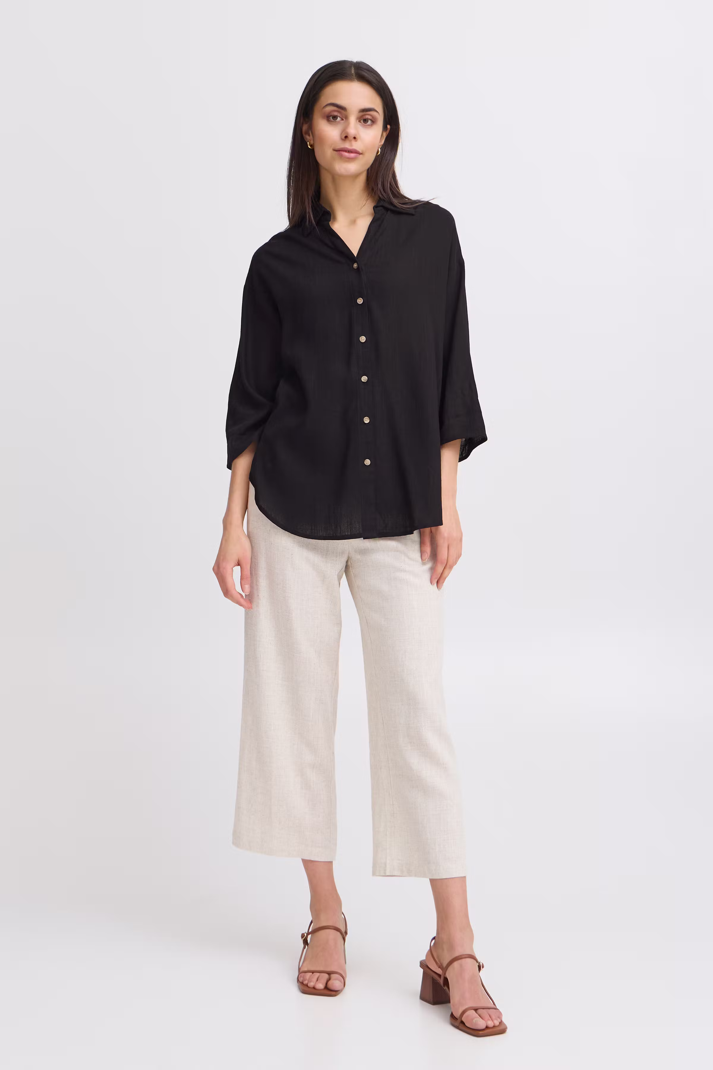 FRJUNA Skjorte LOOKBOOK FRONT 20616093-200113