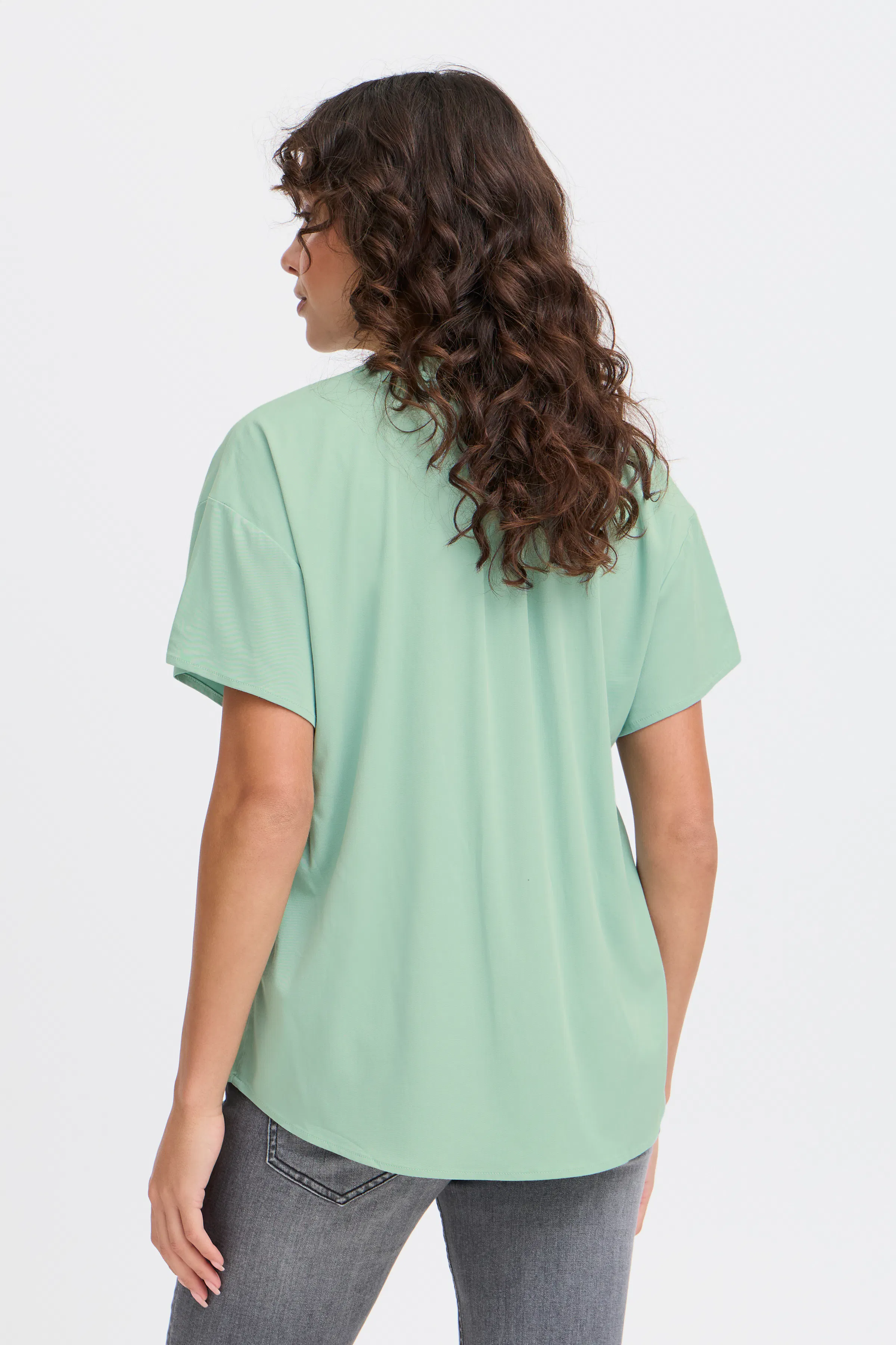 FRJUSTINA BL 1 Kortärmad blus LOOKBOOK BACK 20615311-155207