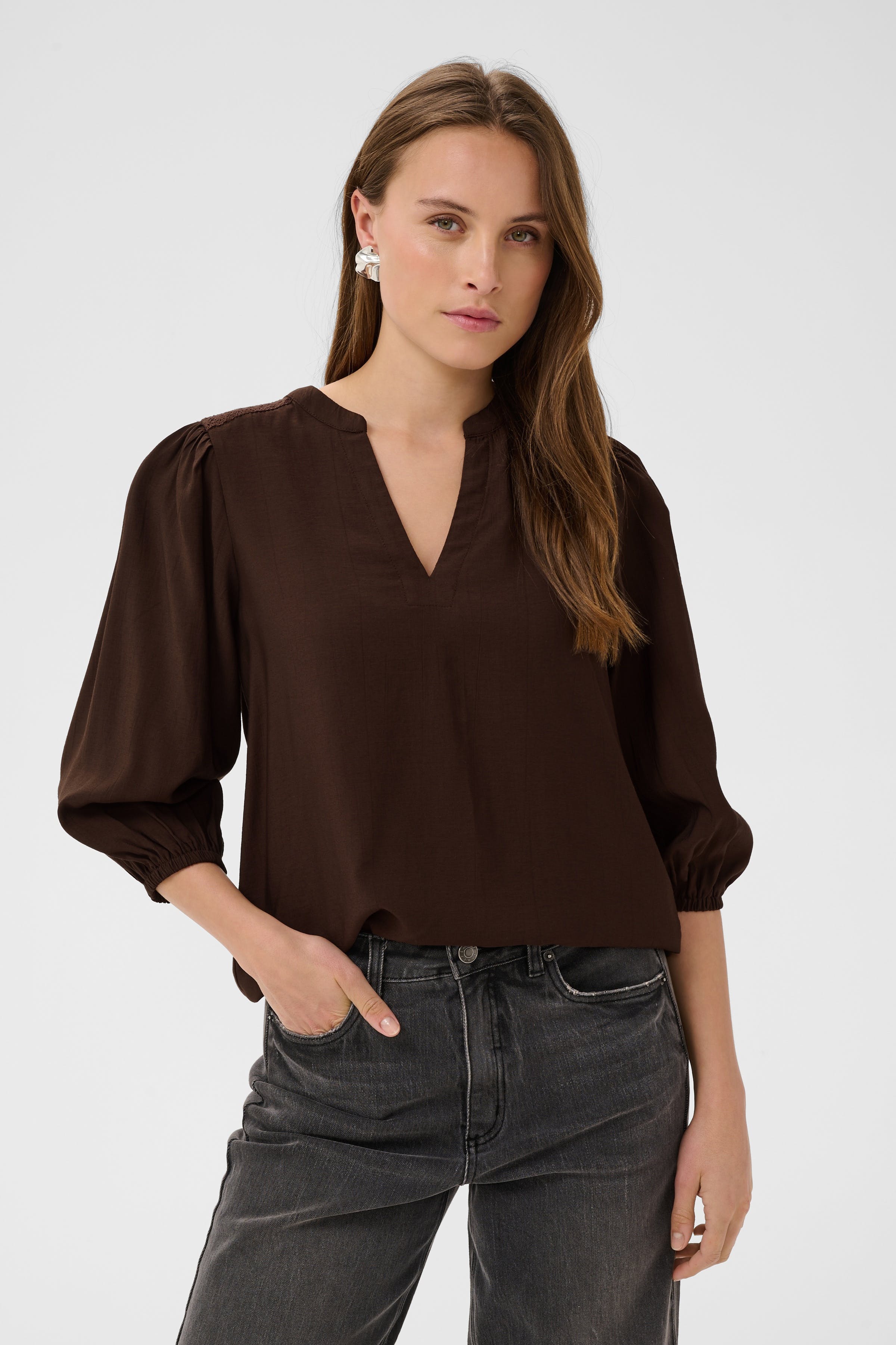 KAalberta Bluse LOOKBOOK FRONT 10511905-190915