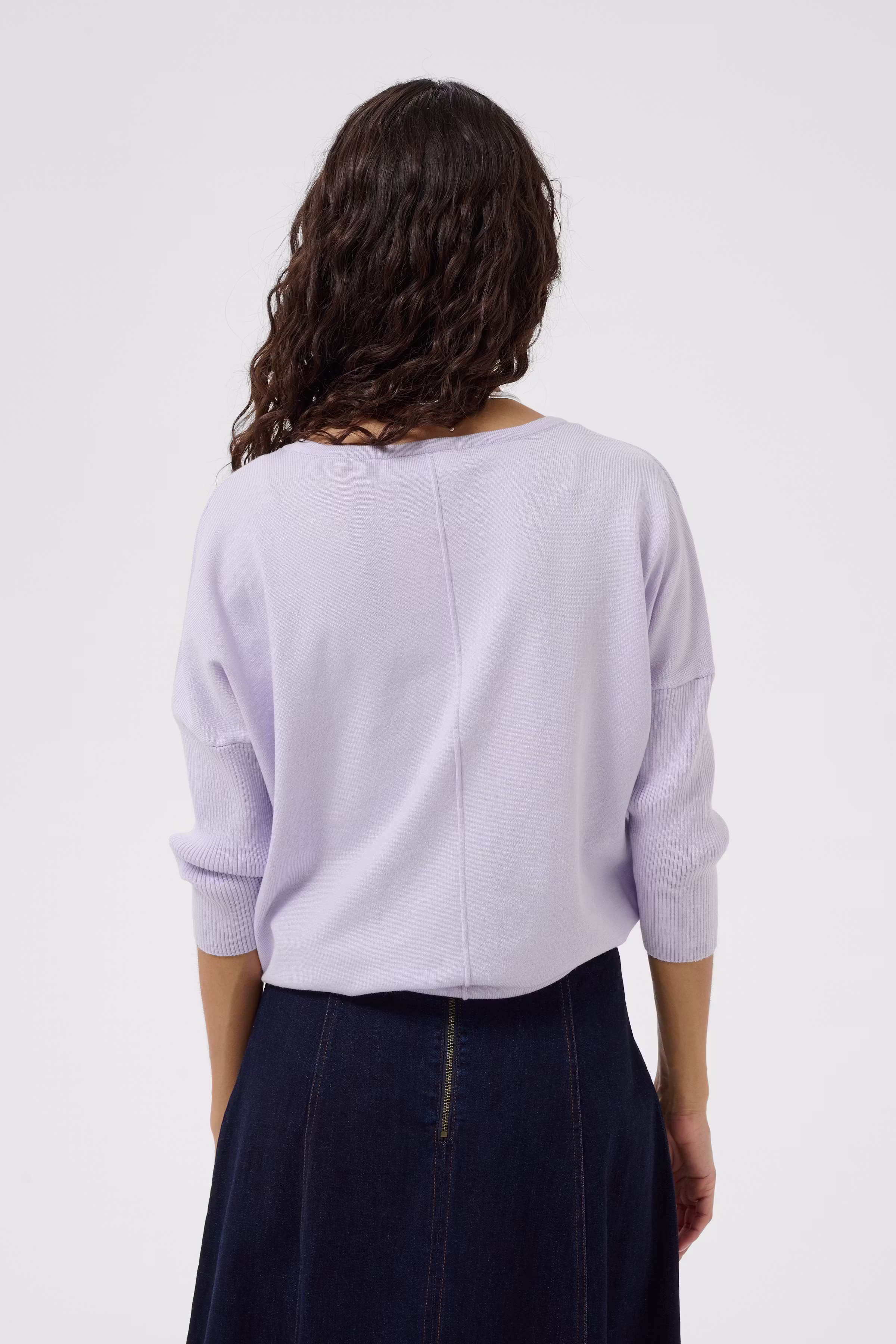 MilaSZ R-Neck Pullover LOOKBOOK BACK 30500003-153807