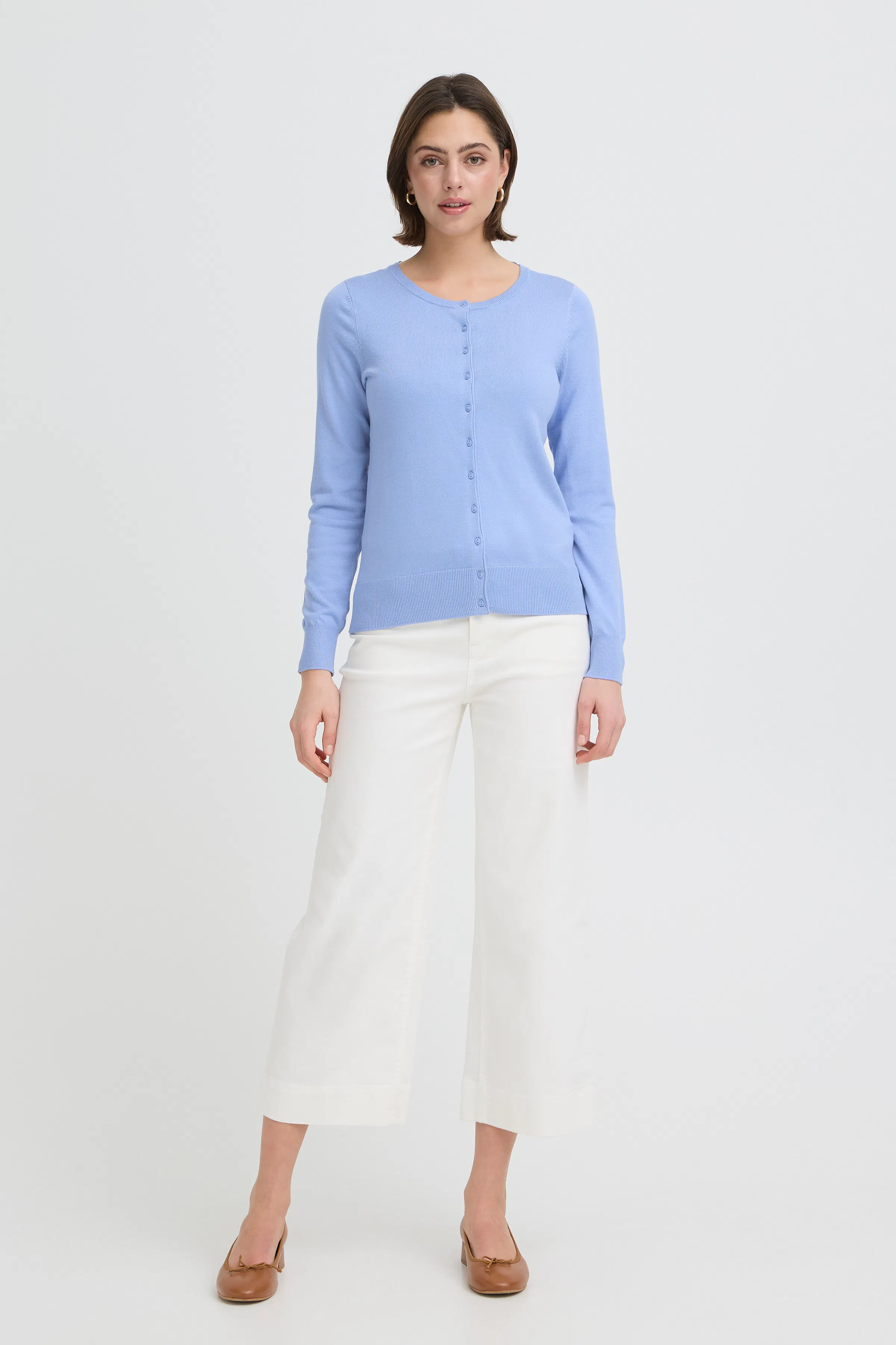 FRZubasic Cardigan LOOKBOOK FRONT 20604187-164030