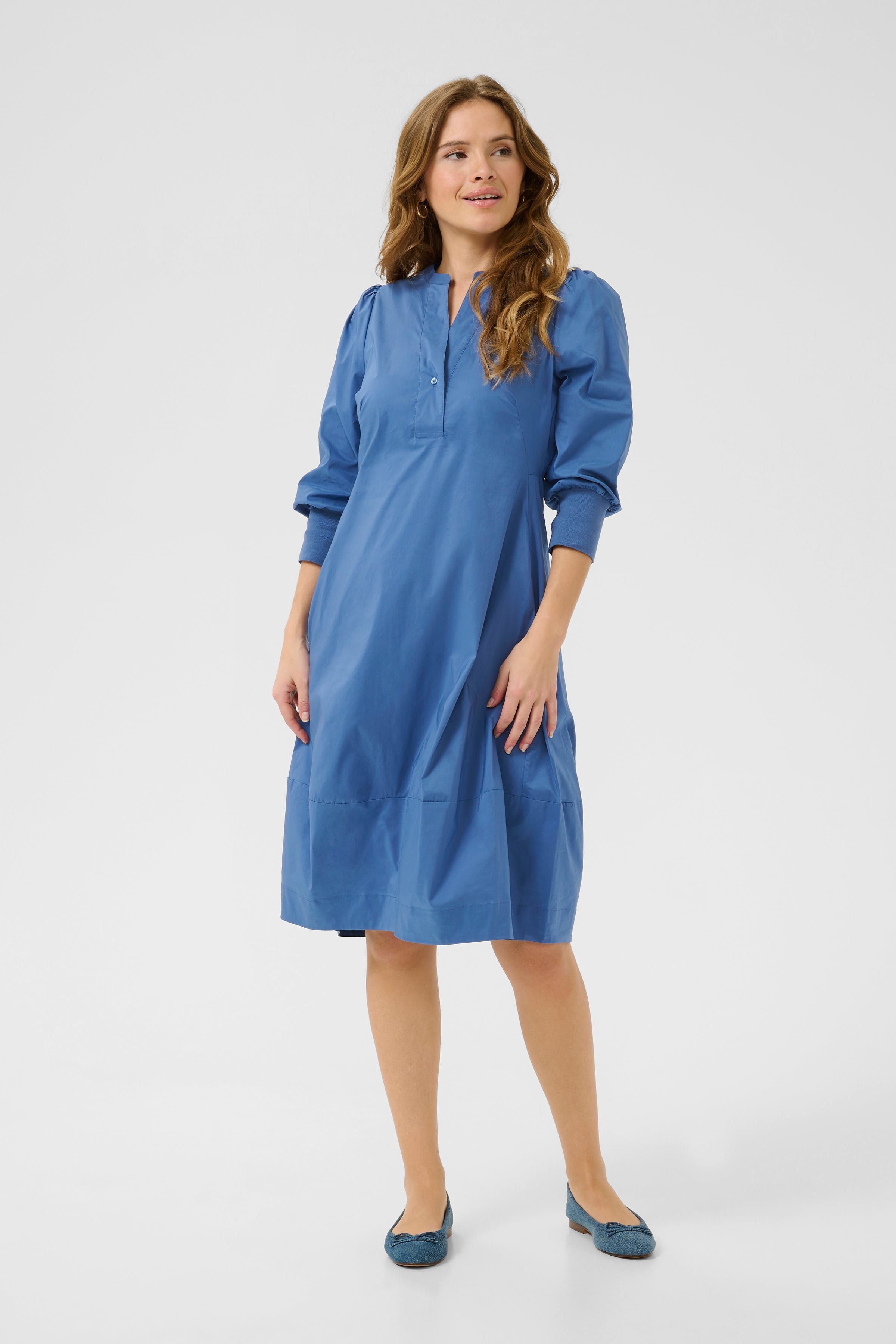 CUantoinett Kjole med 3/4 ærmer LOOKBOOK FRONT 50110059-183921