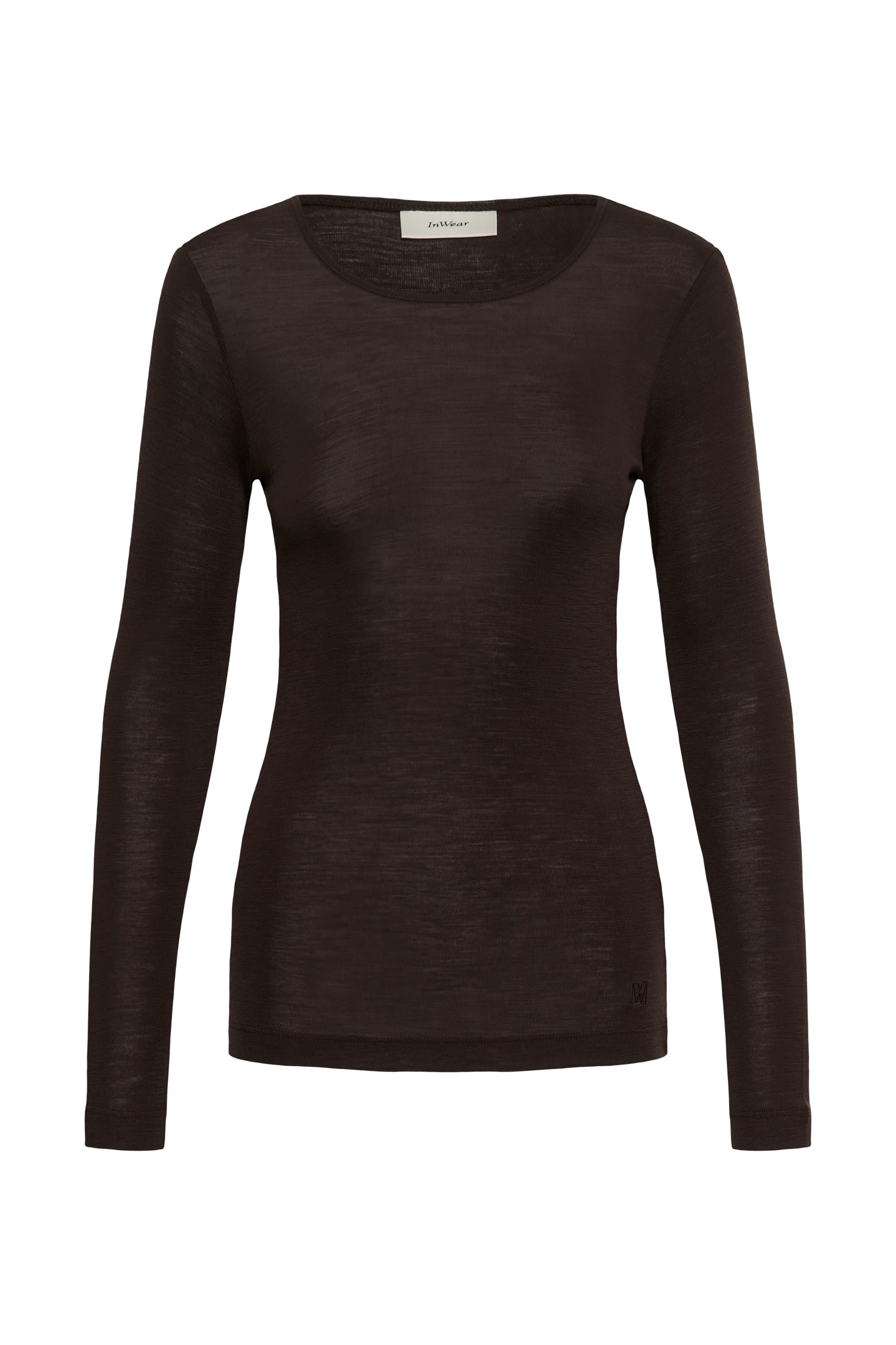 FangIW Wolle langärmliges T-shirt PACK FRONT 30106096-191109