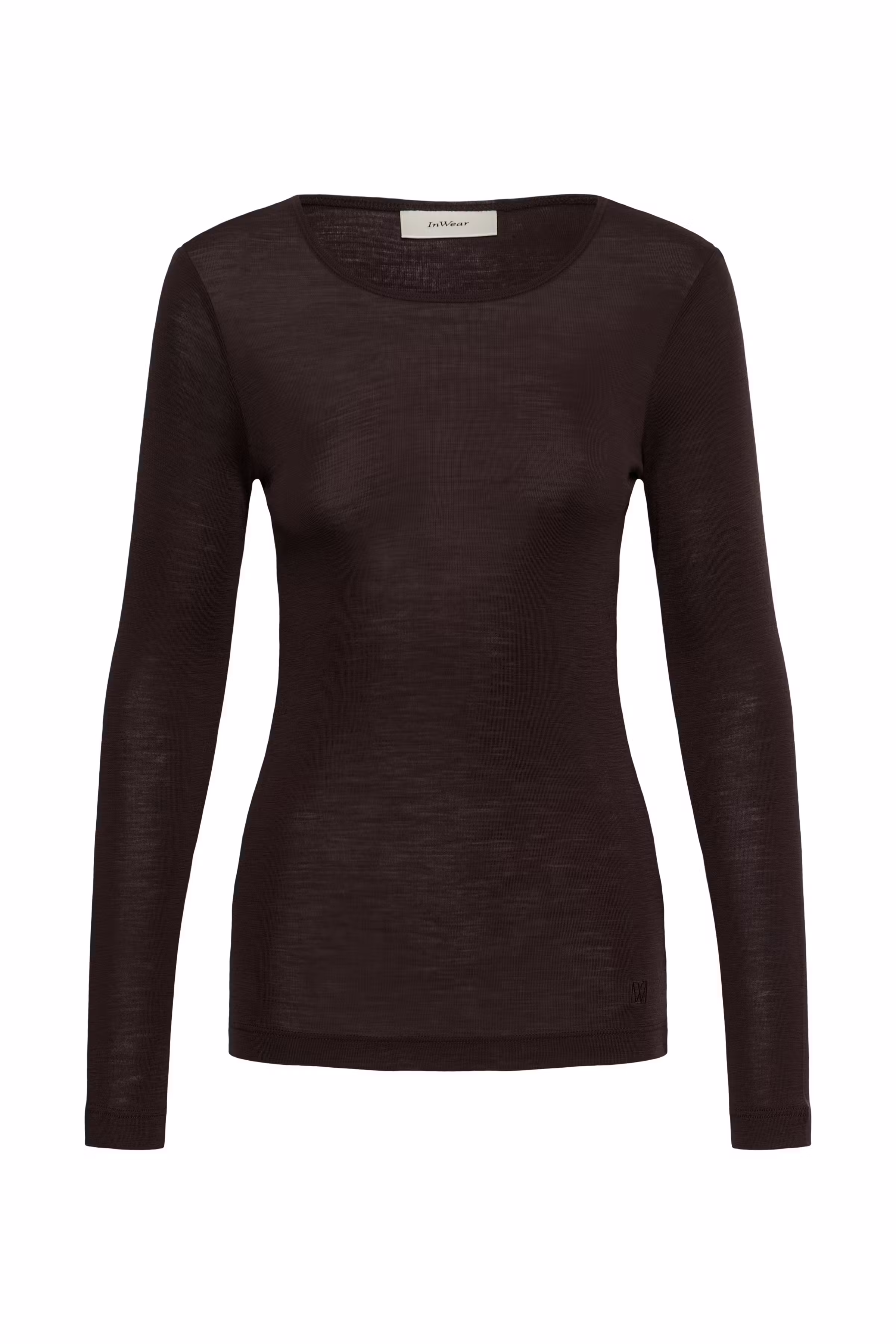 FangIW Wolle langärmliges T-shirt PACK FRONT 30106096-191109