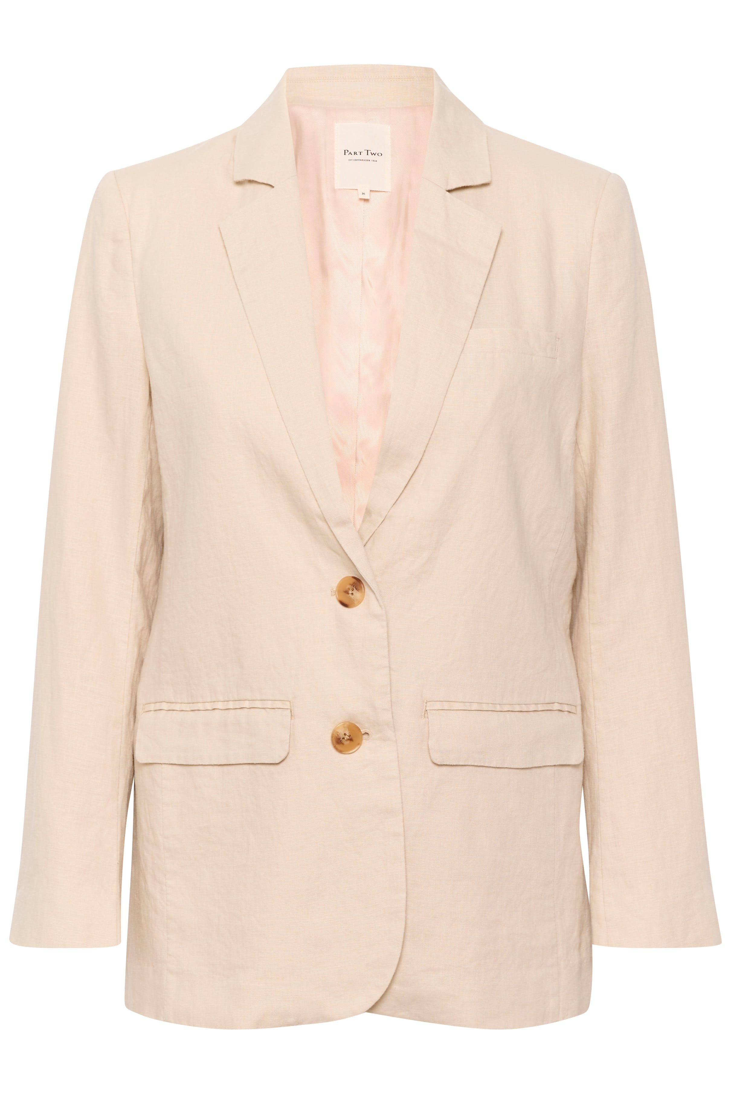 NyanPW Linnen blazer PACK FRONT 30307552-194013