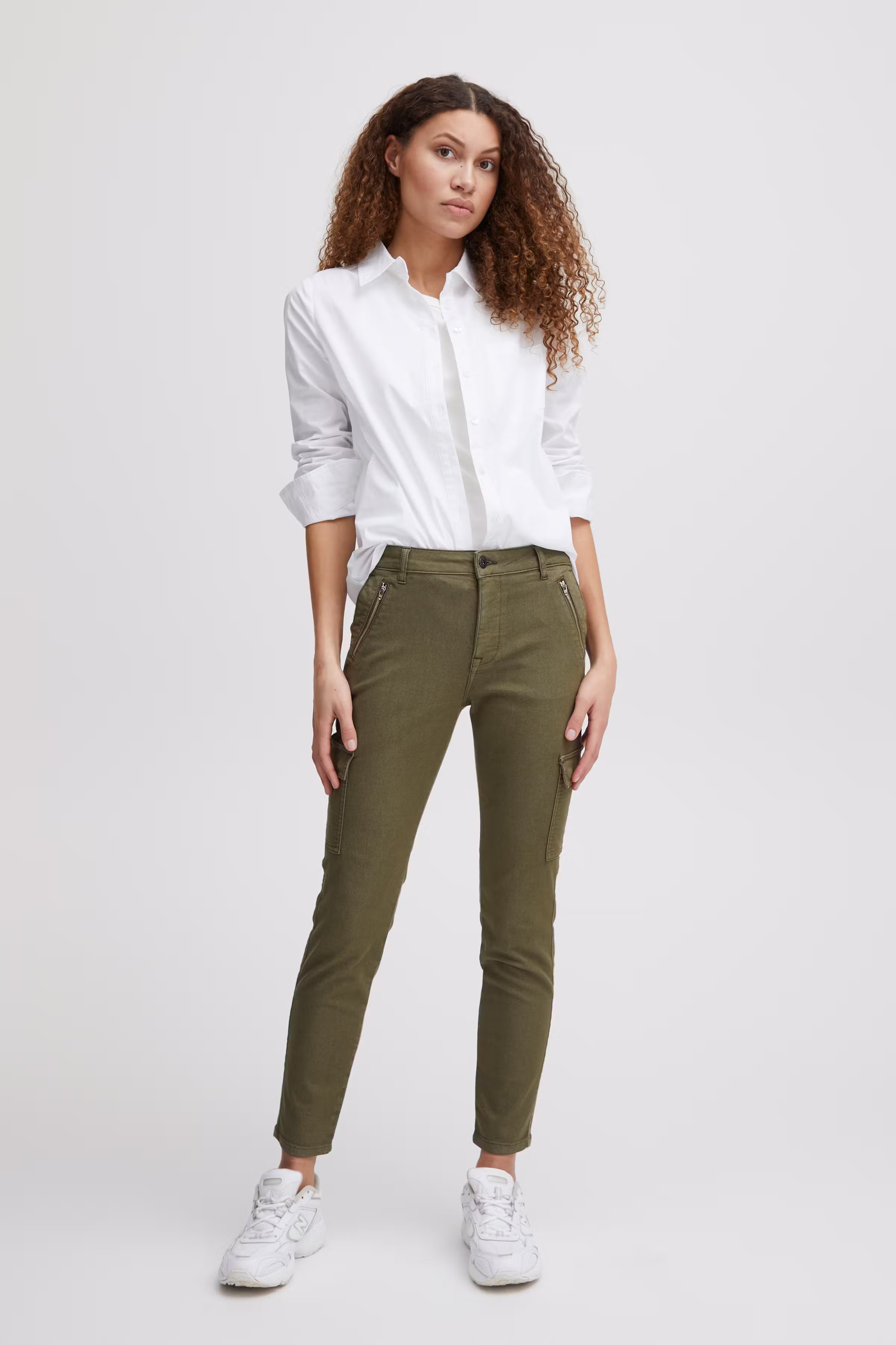 PZROSITA High Waist Bukser LOOKBOOK FRONT 50207391-190510