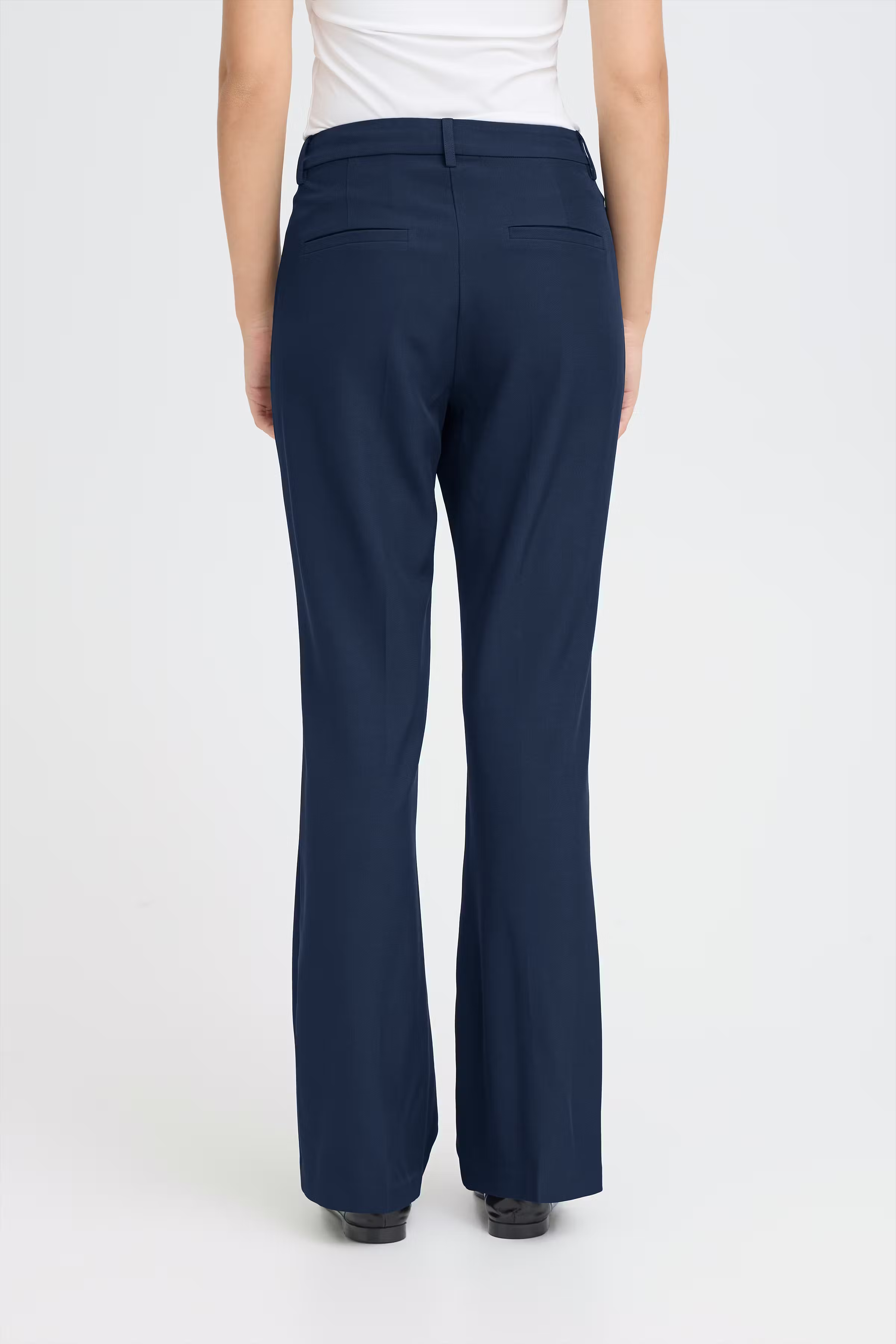 IHFAVA Flared Trousers LOOKBOOK BACK 20125678-194013