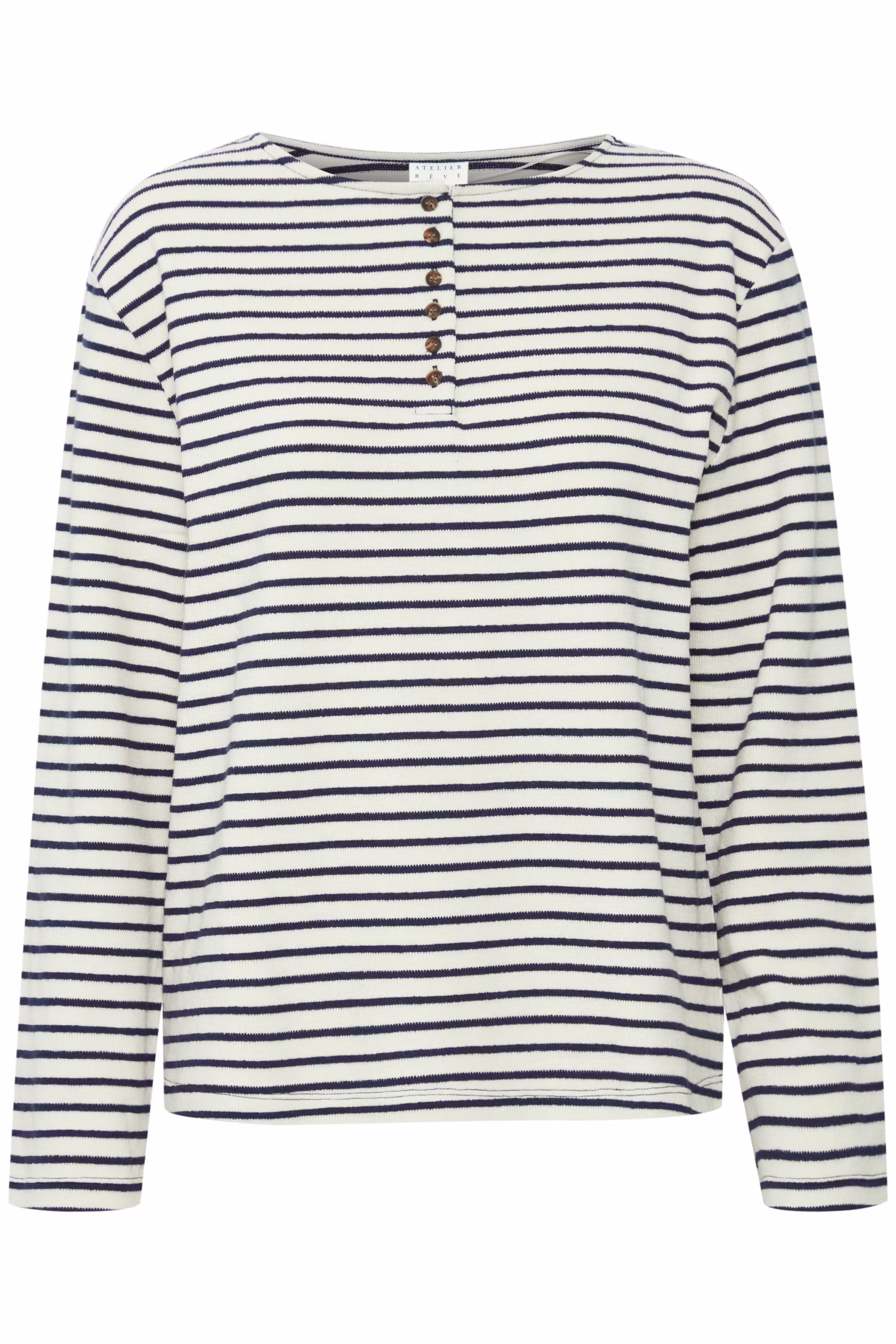 Langærmet T-shirt PACK FRONT 20121946-130905