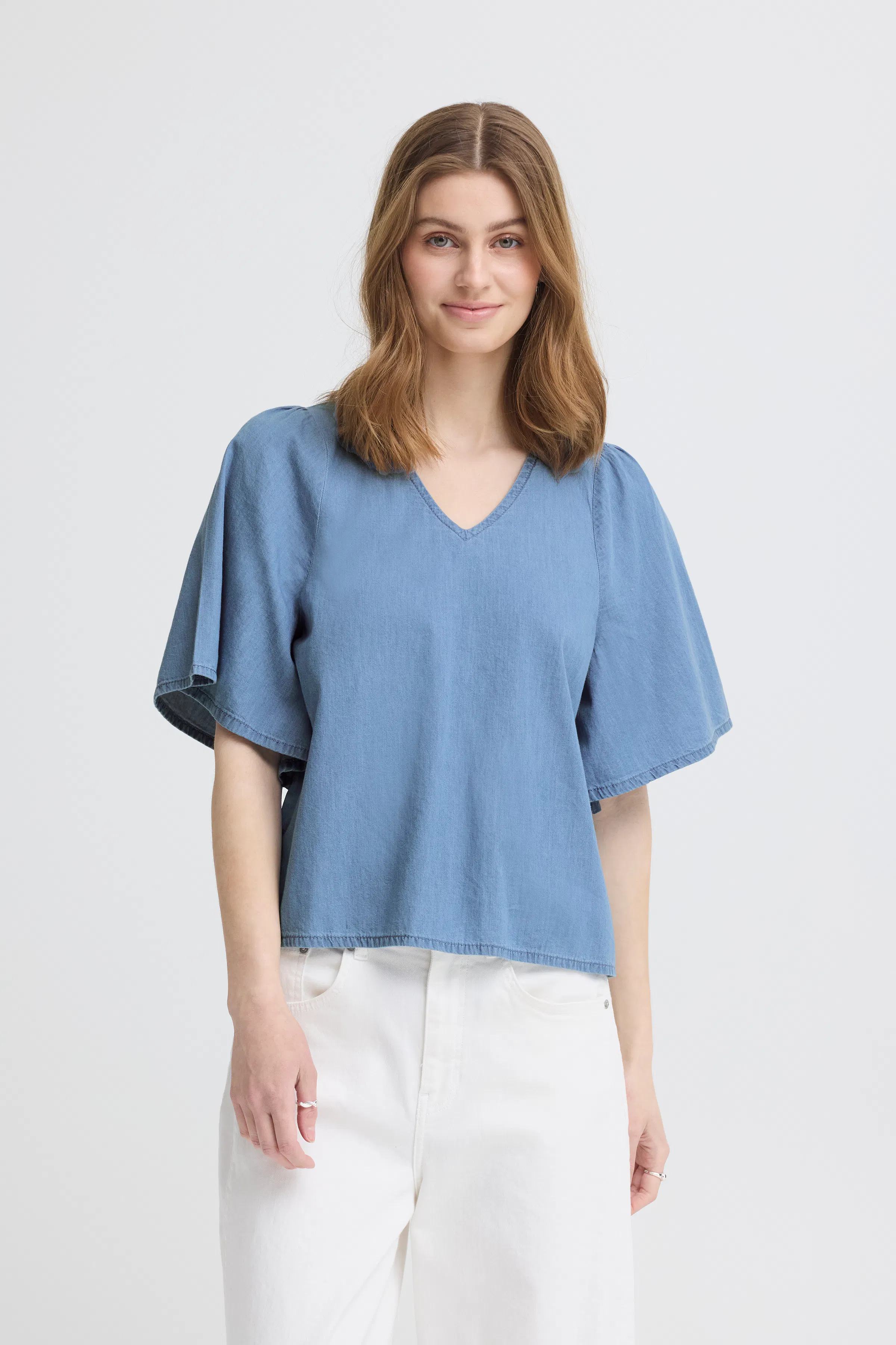 IHBARCY Bluse LOOKBOOK FRONT 20126477-200343