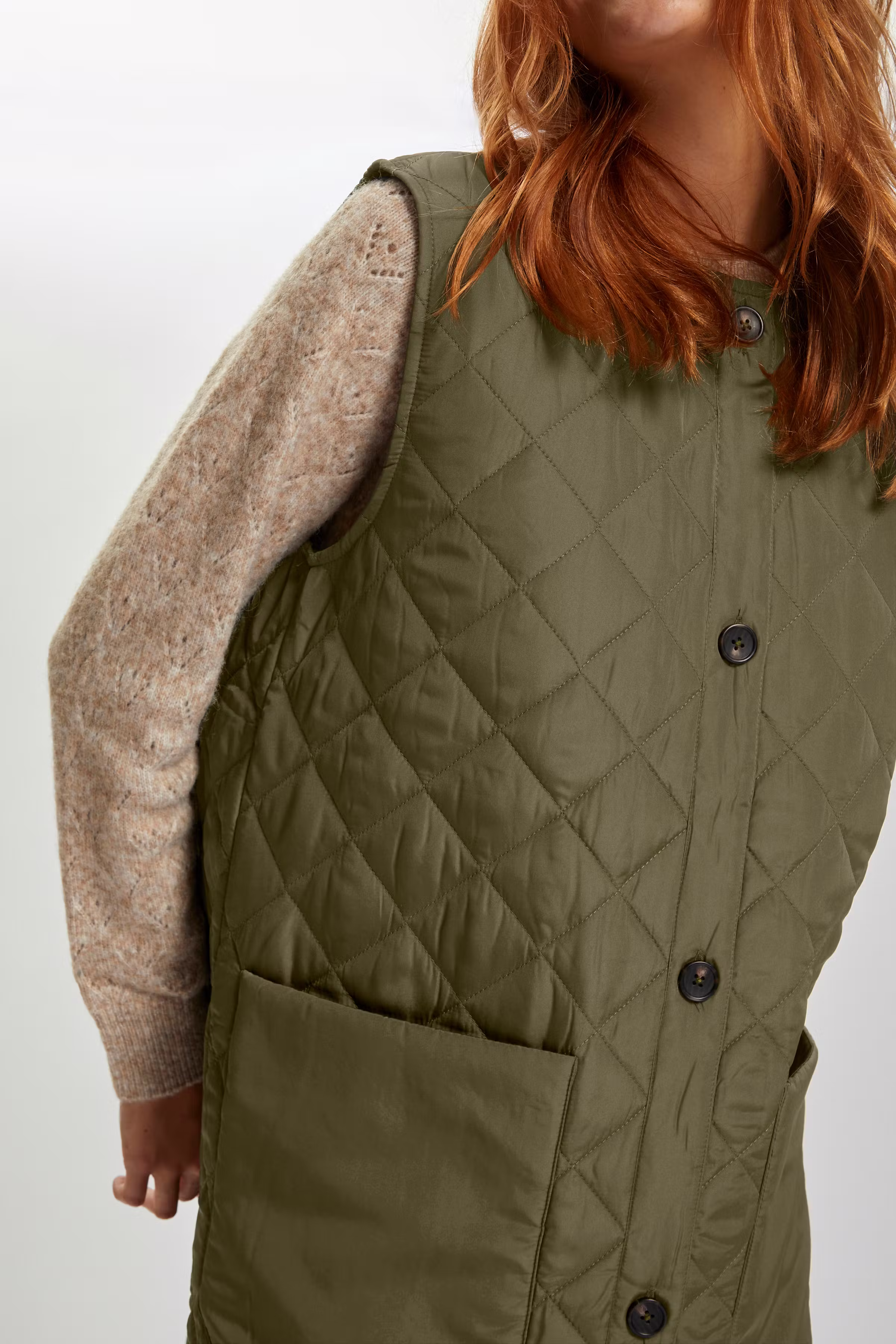 DiaraSZ Warm vest LOOKBOOK DETAIL 30511463-190515