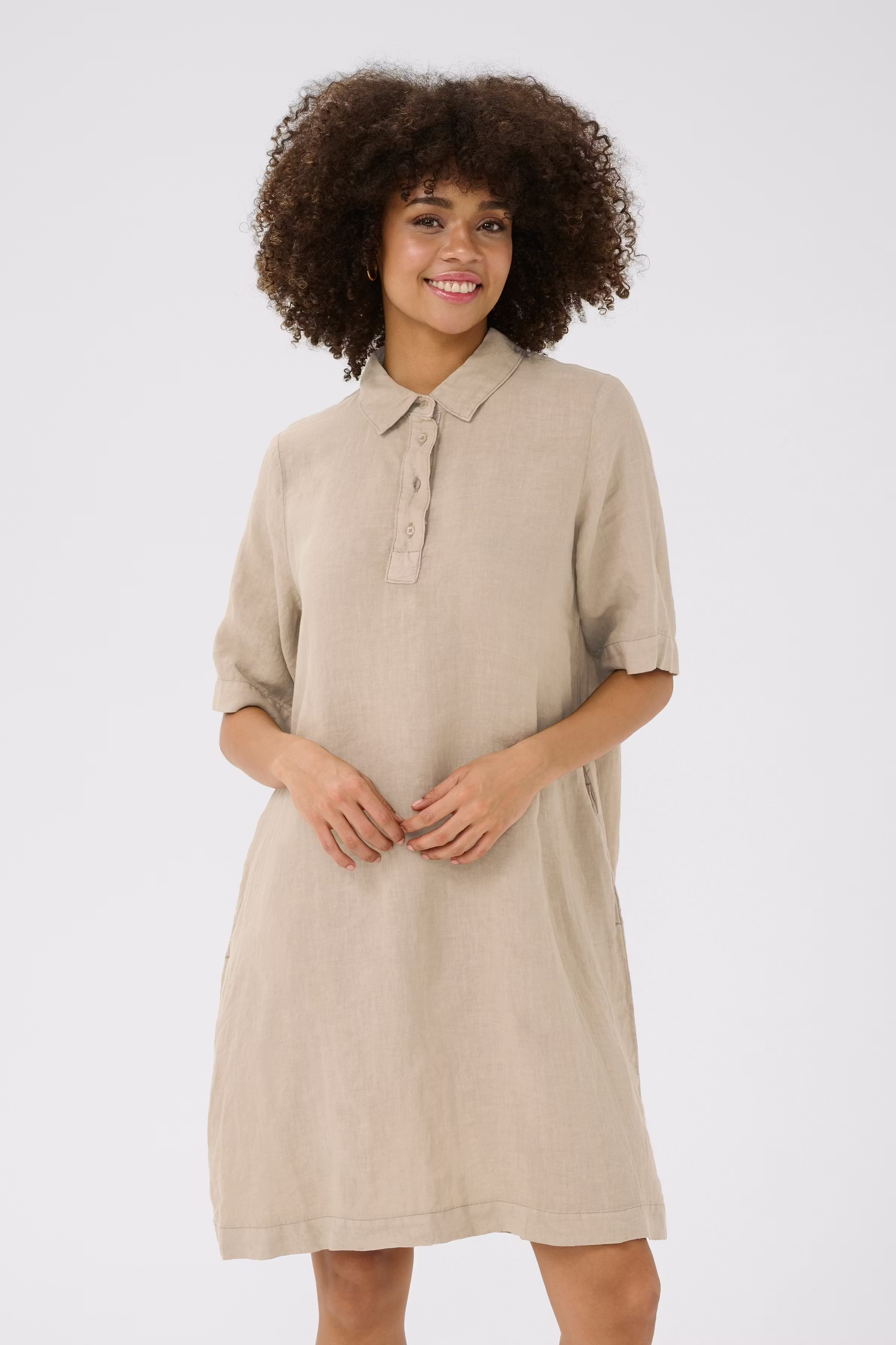 CUnyssa 100% Lin Kjole LOOKBOOK FRONT 50111696-171009