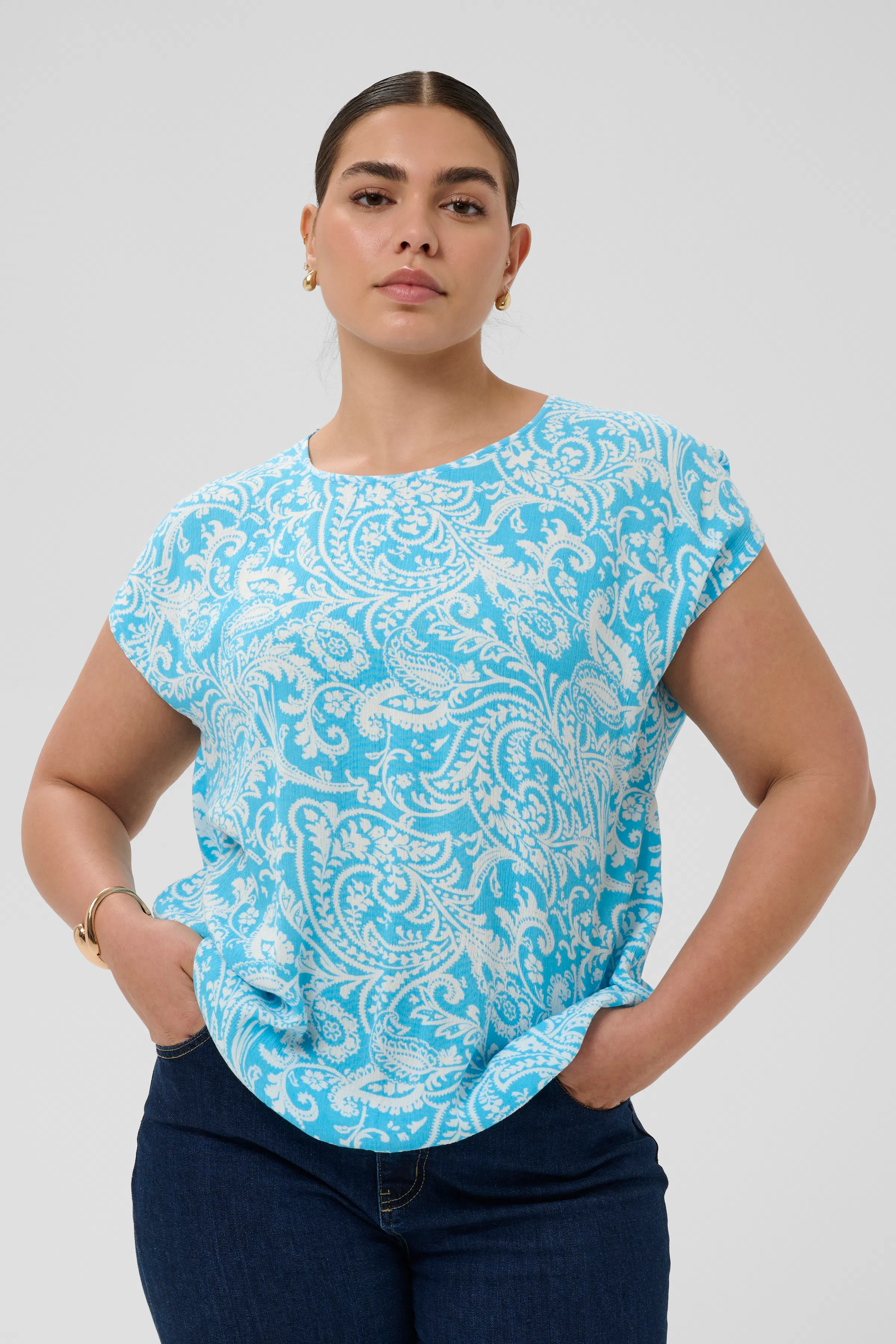 KCvilana Bluse LOOKBOOK FRONT 10580836-109416