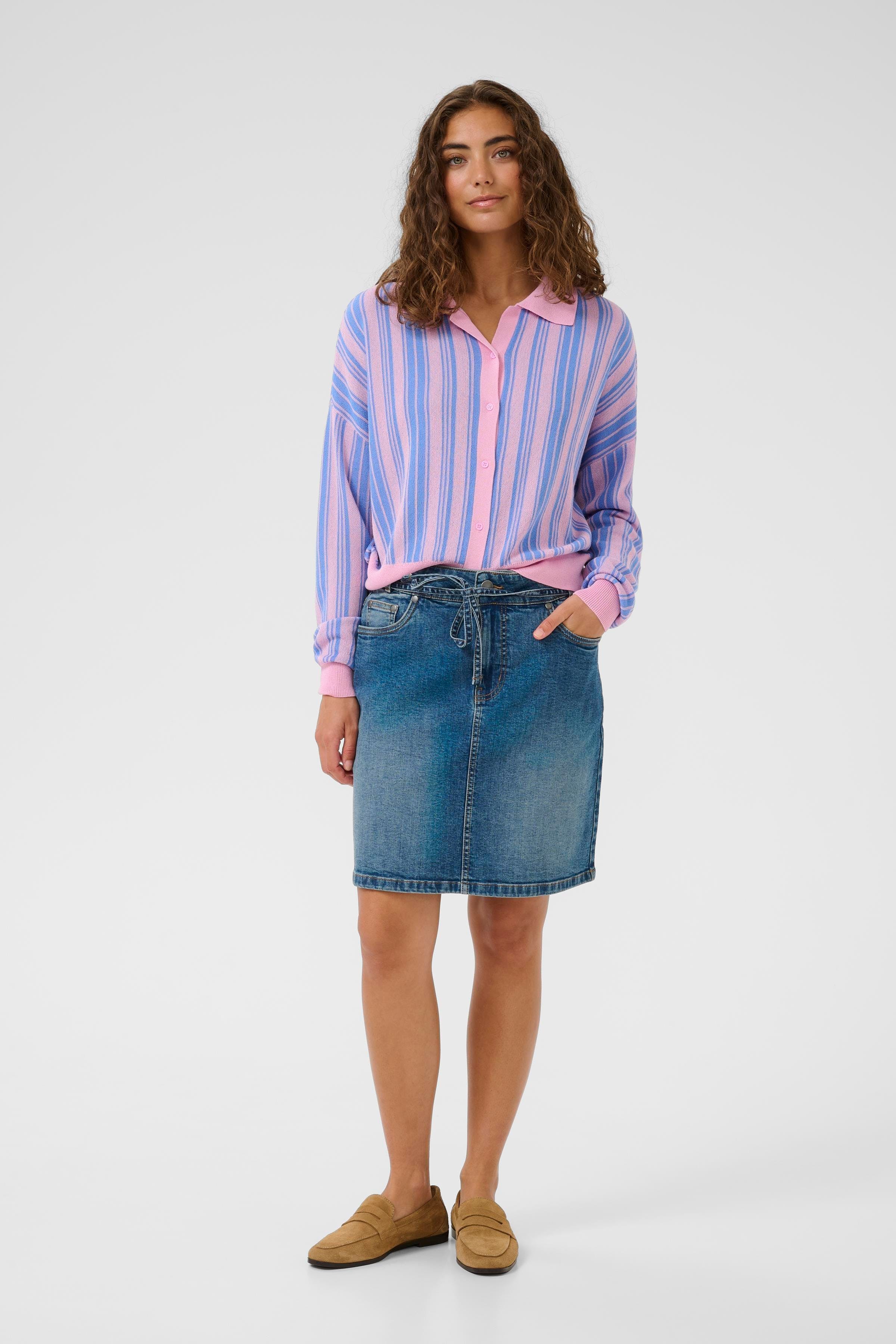 CUtali Spijkerrok LOOKBOOK FRONT 50112892-107026