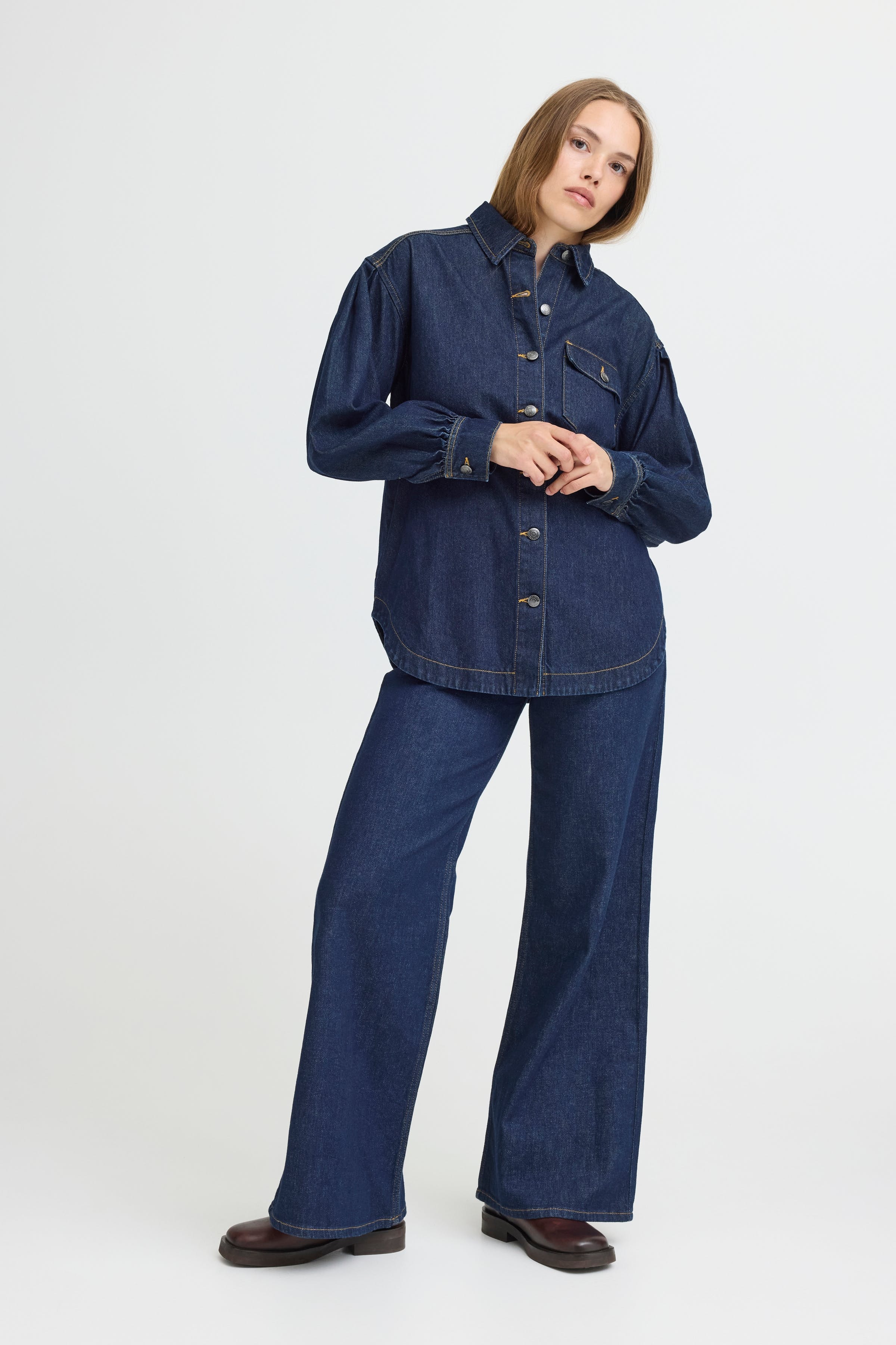 PZLIRA Skjorta LOOKBOOK FRONT 50209033-200002