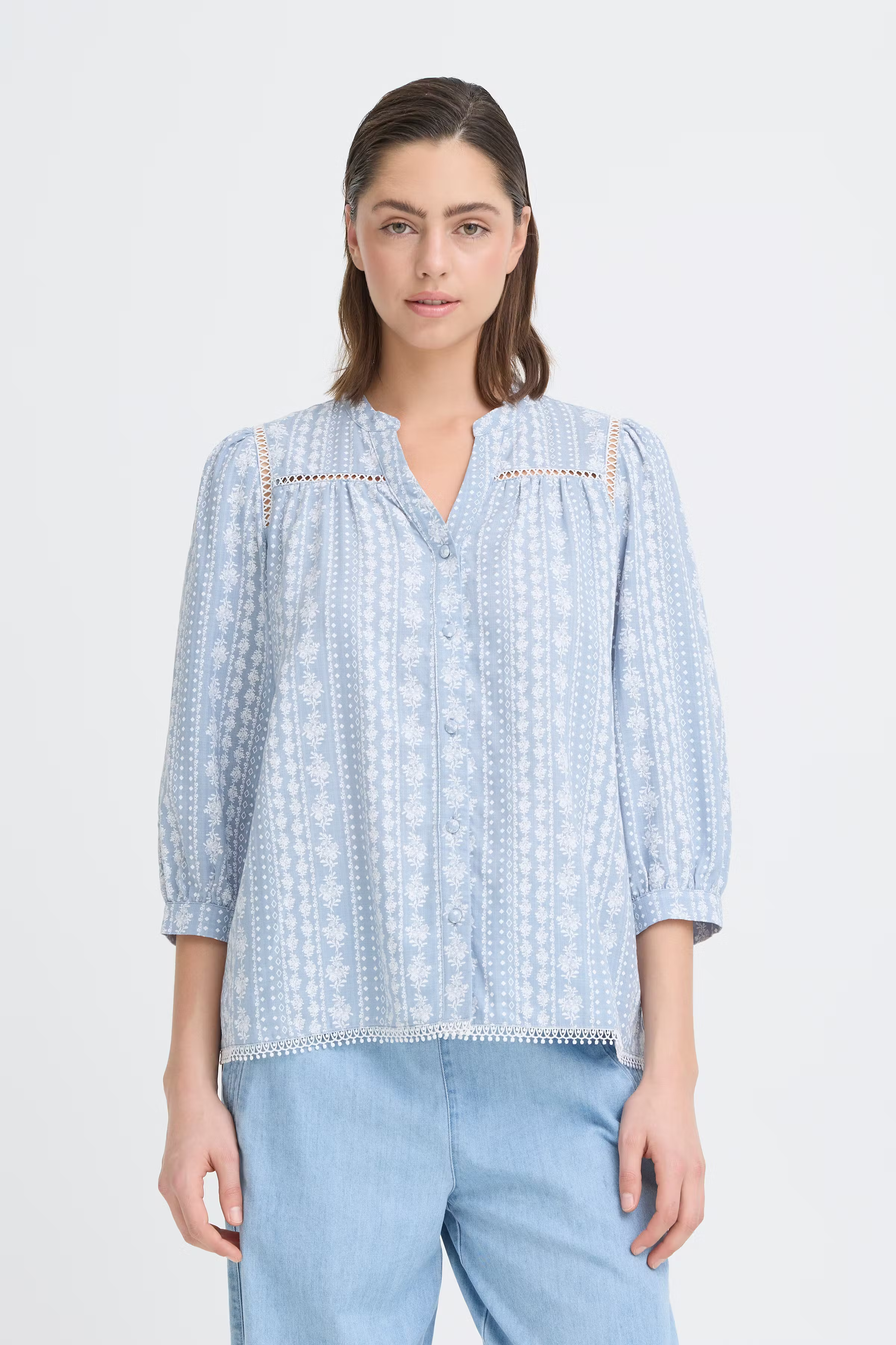 PZBARBARA Skjorte LOOKBOOK FRONT 50210346-153915