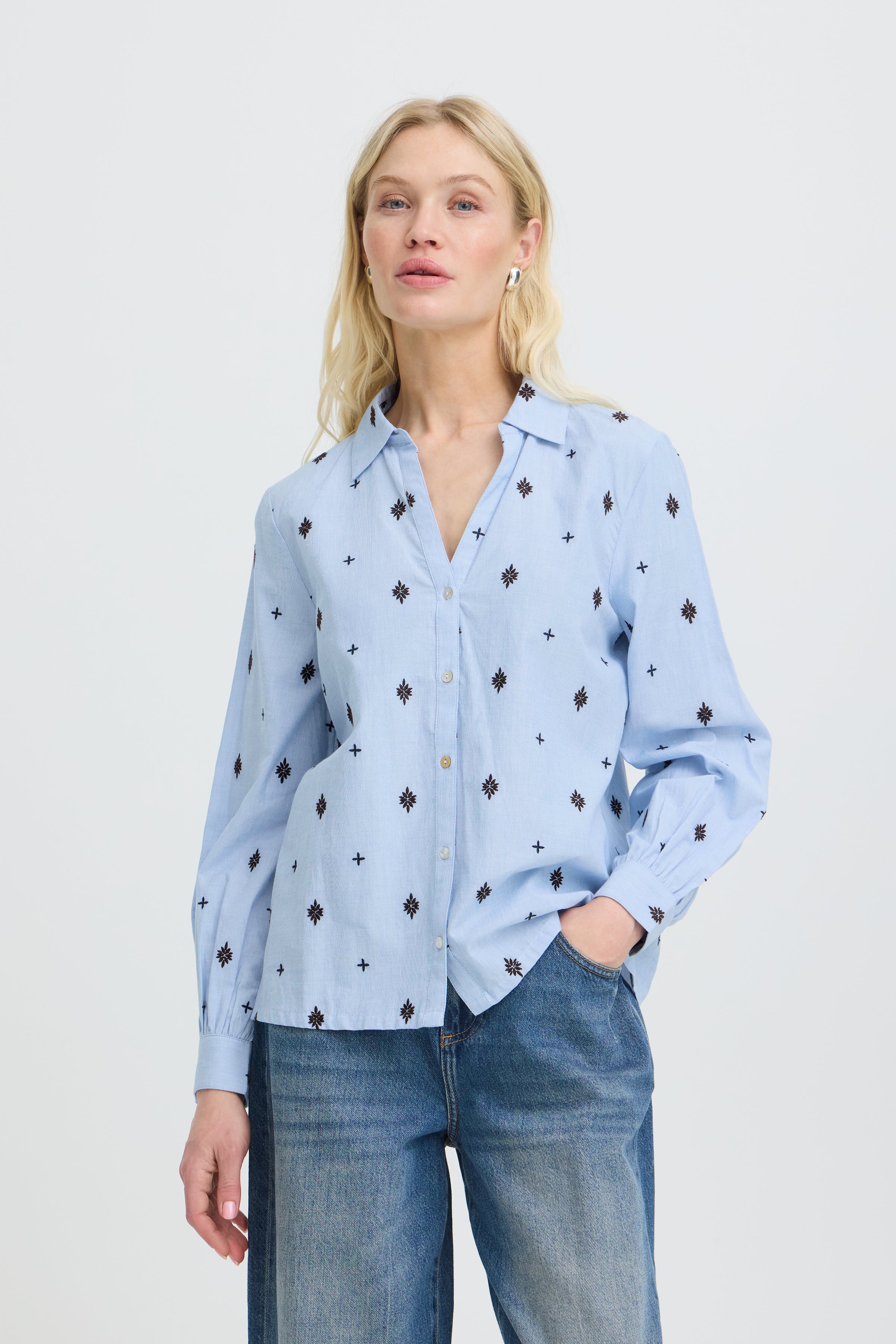 BYFABIENNE Overhemd LOOKBOOK FRONT 20819184-154030
