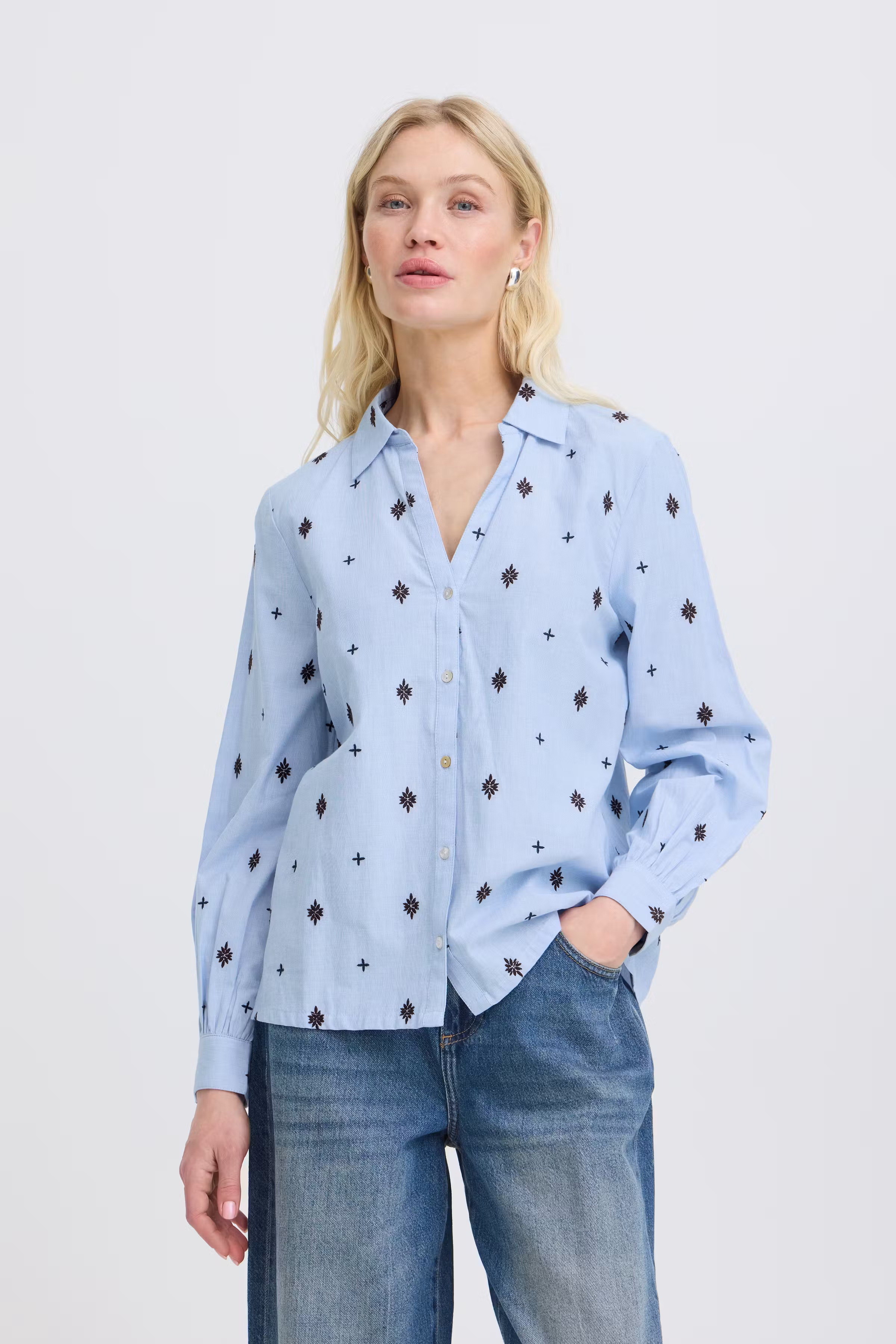 BYFABIENNE Overhemd LOOKBOOK FRONT 20819184-154030