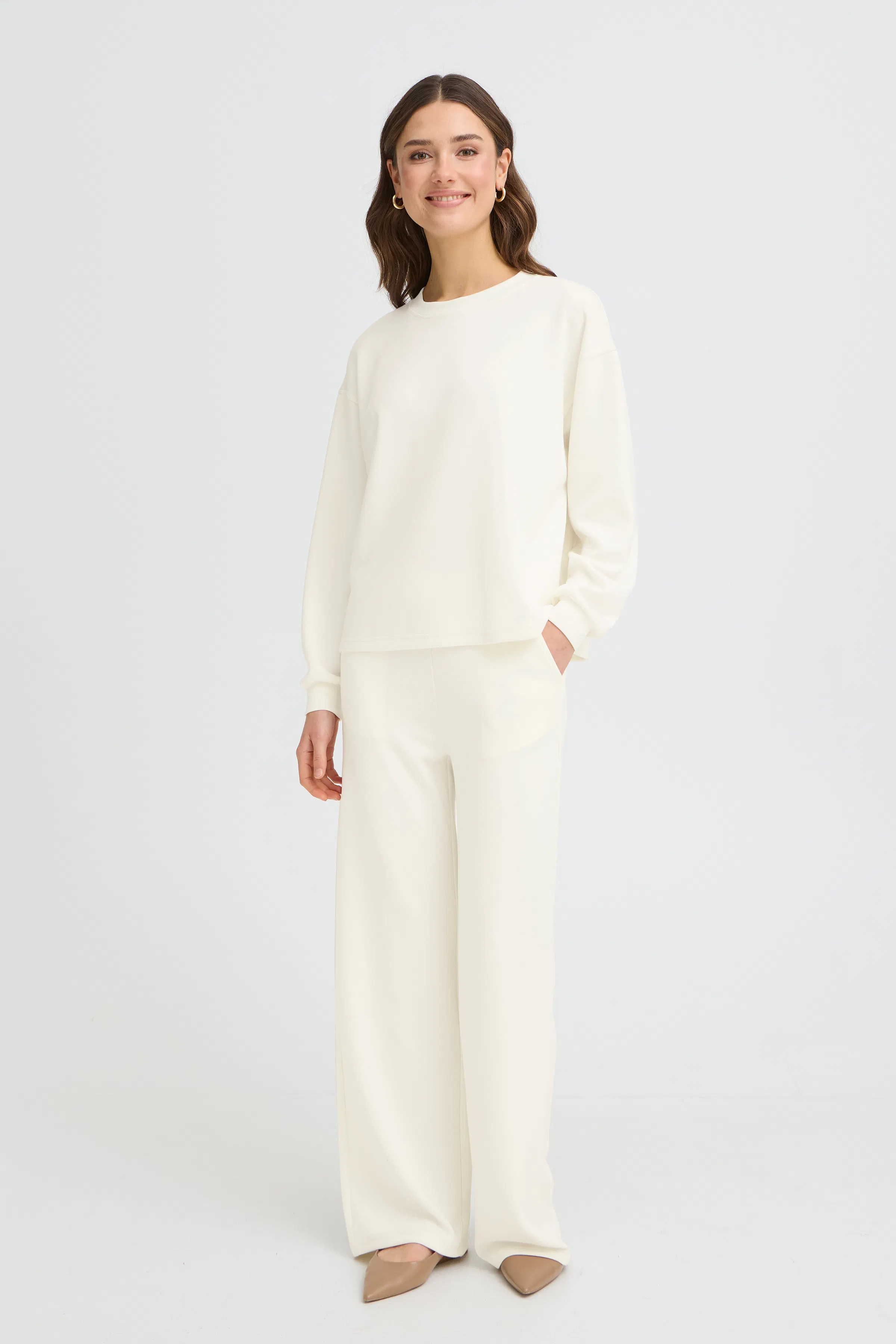 FRAURORA PU 7 Sweatshirt LOOKBOOK FRONT 20615558-110701