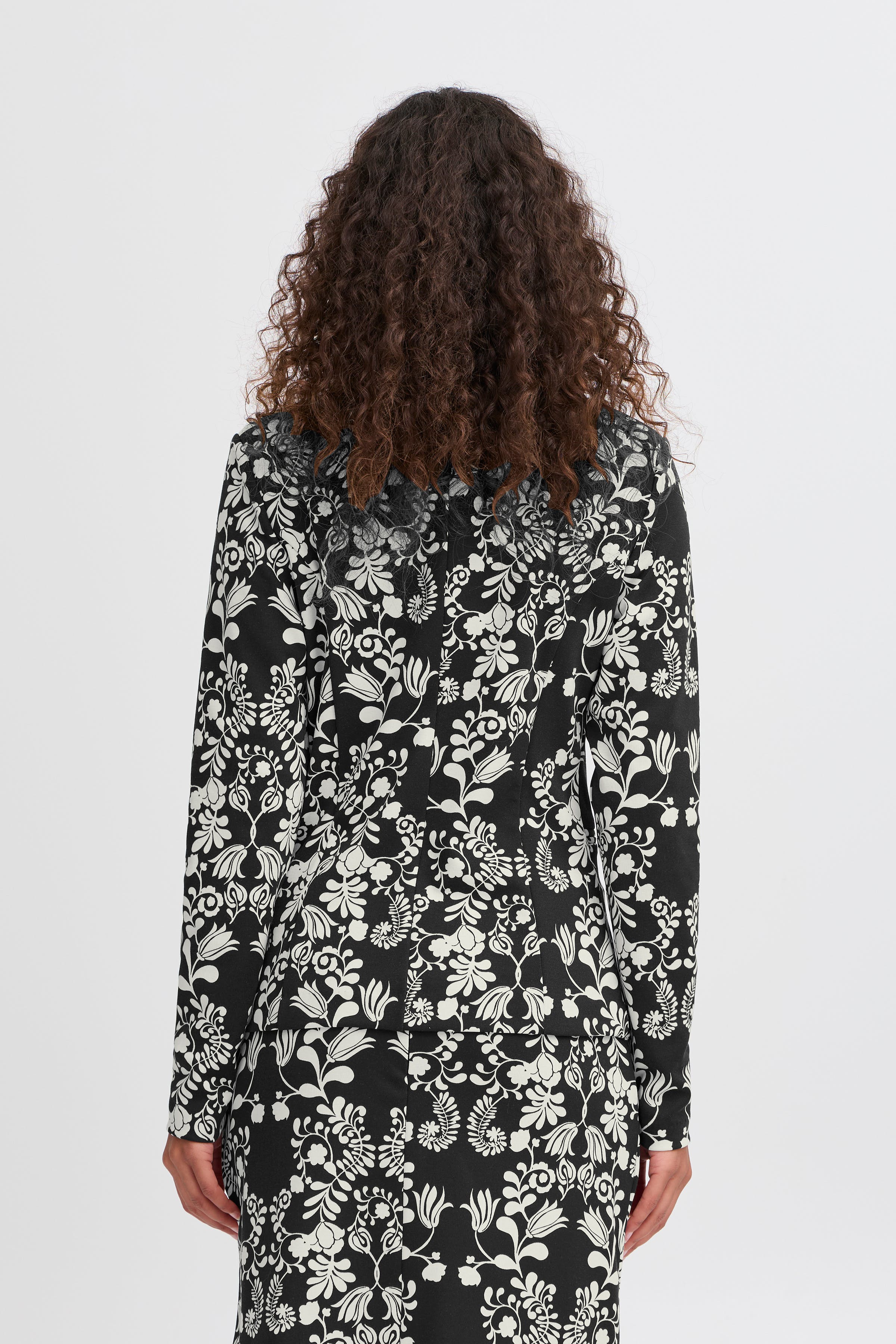 IHKATE PRINT Blazer LOOKBOOK BACK 20122488-203978