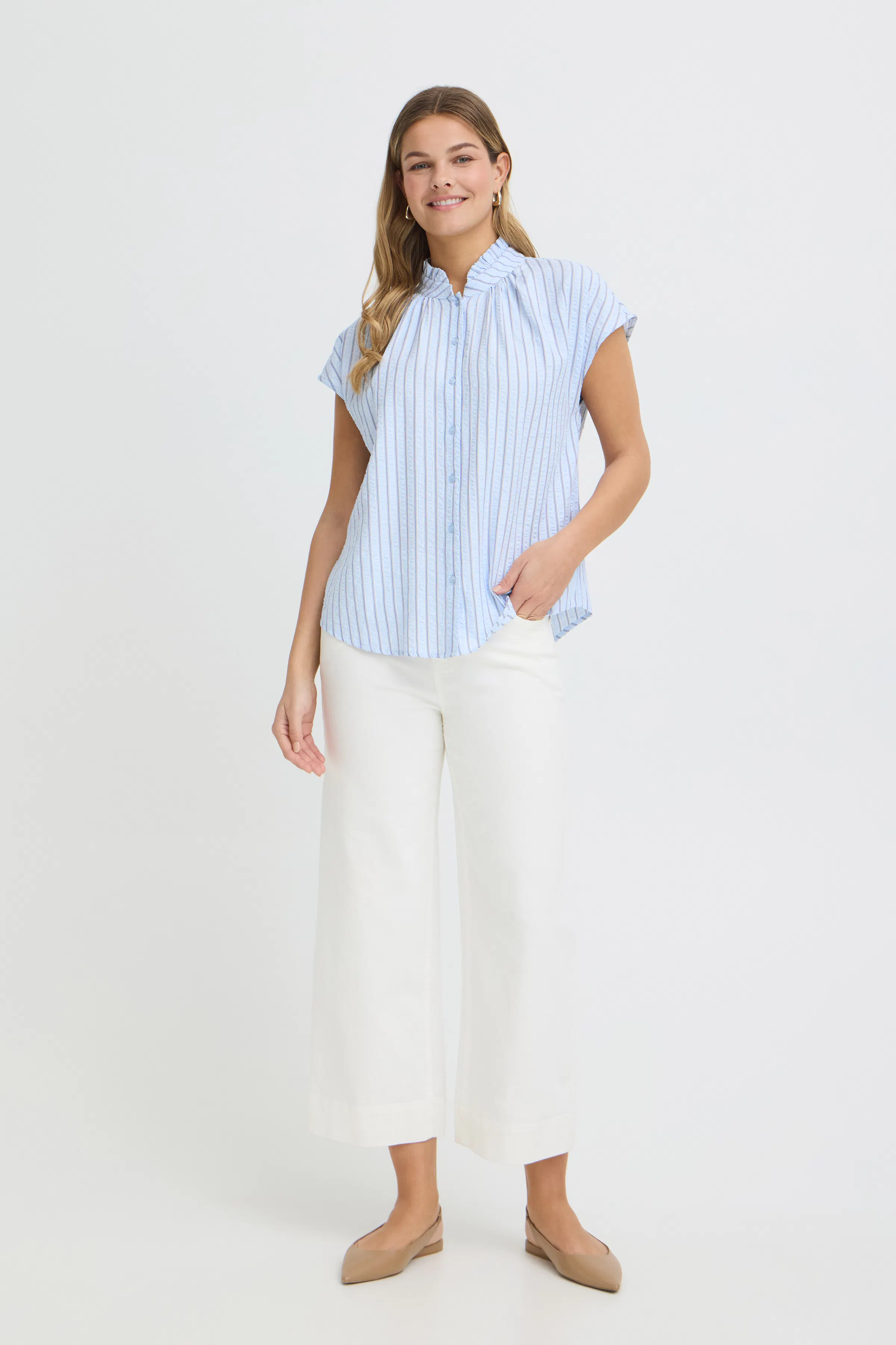 FRSTARLA Skjorte LOOKBOOK FRONT 20617804-900008295