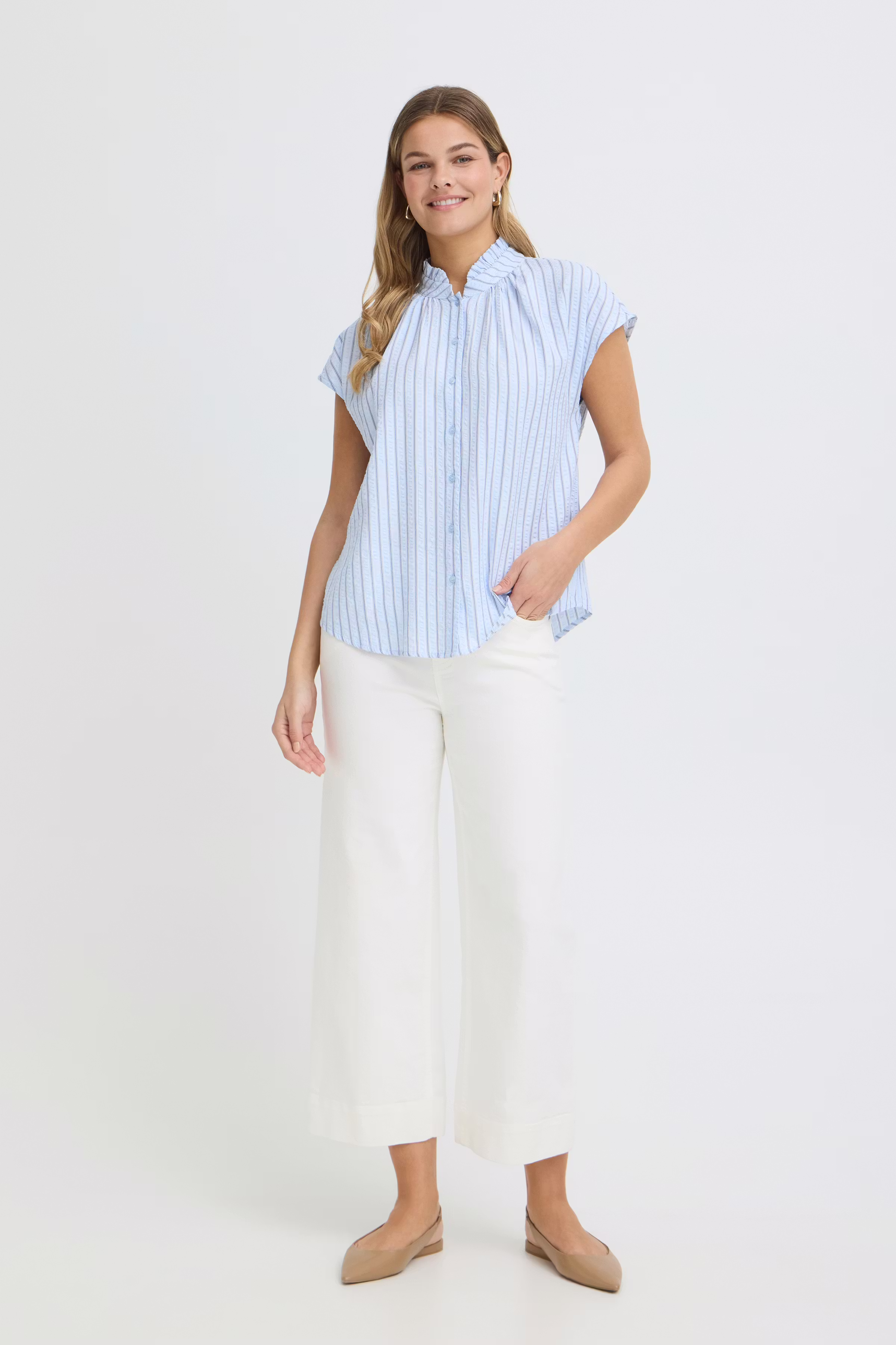 FRSTARLA Skjorte LOOKBOOK FRONT 20617804-900008295