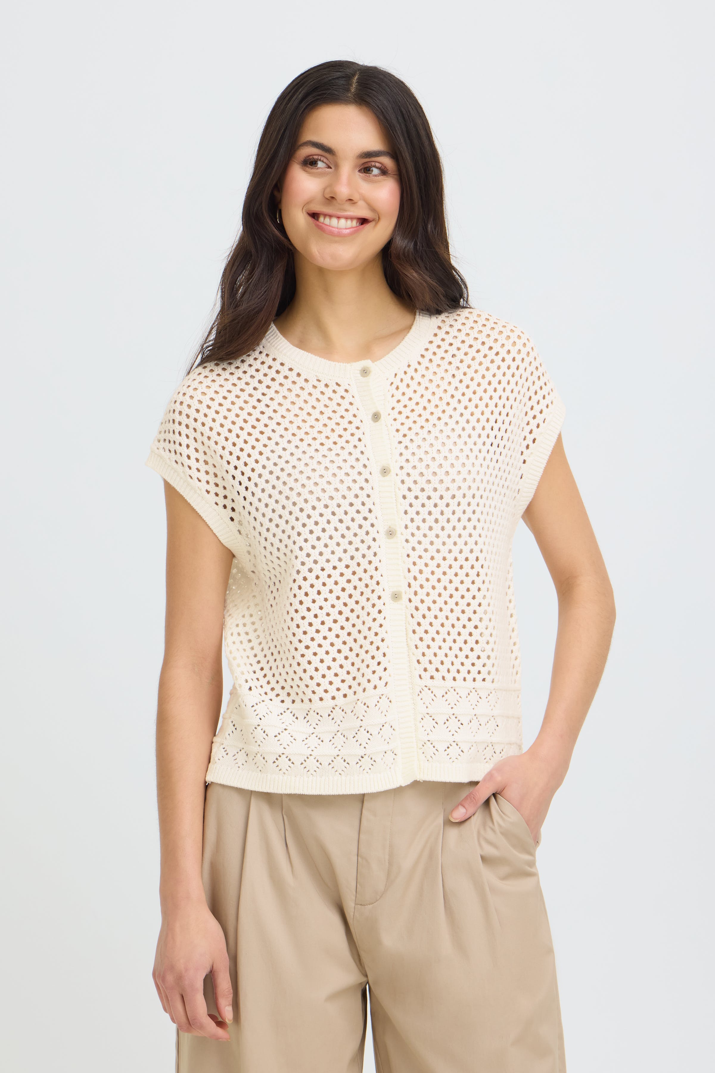 FRJOSA Cardigan LOOKBOOK FRONT 20617725-110701
