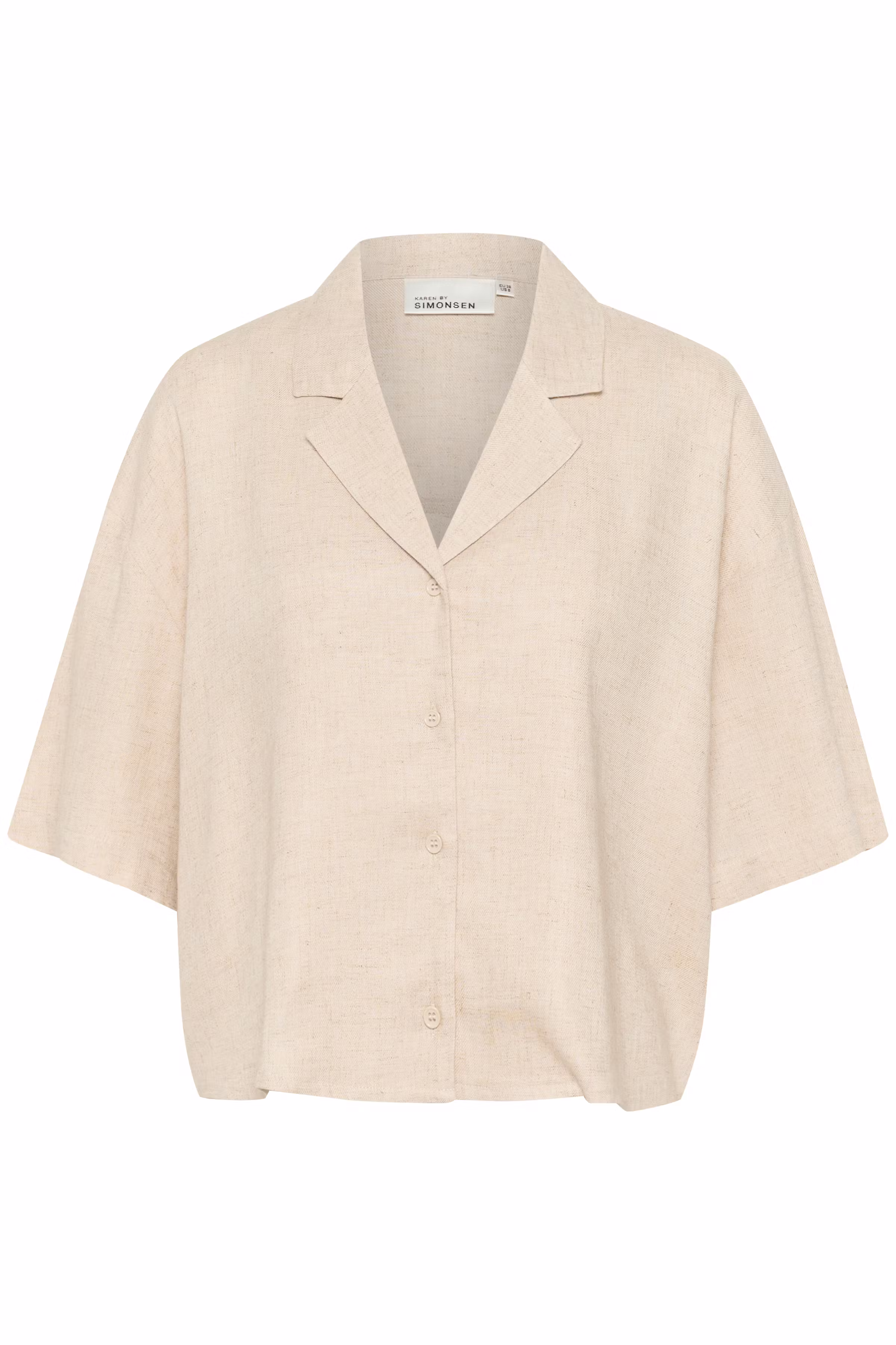 KBVala Shirt in linen blend PACK FRONT 10105466-1613101