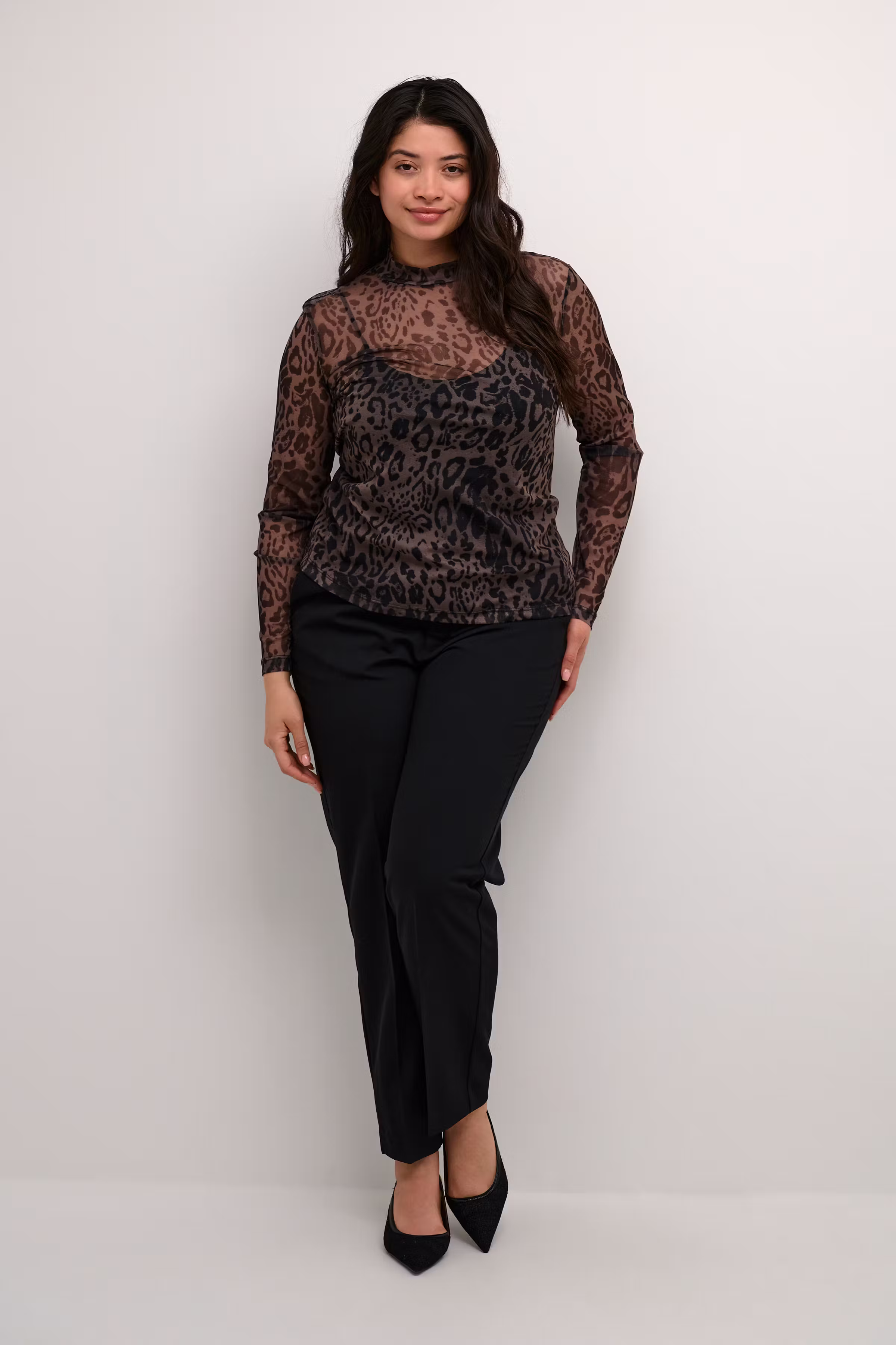 KCjohanna Leoparden-T-Shirt LOOKBOOK FRONT 10582653-106279