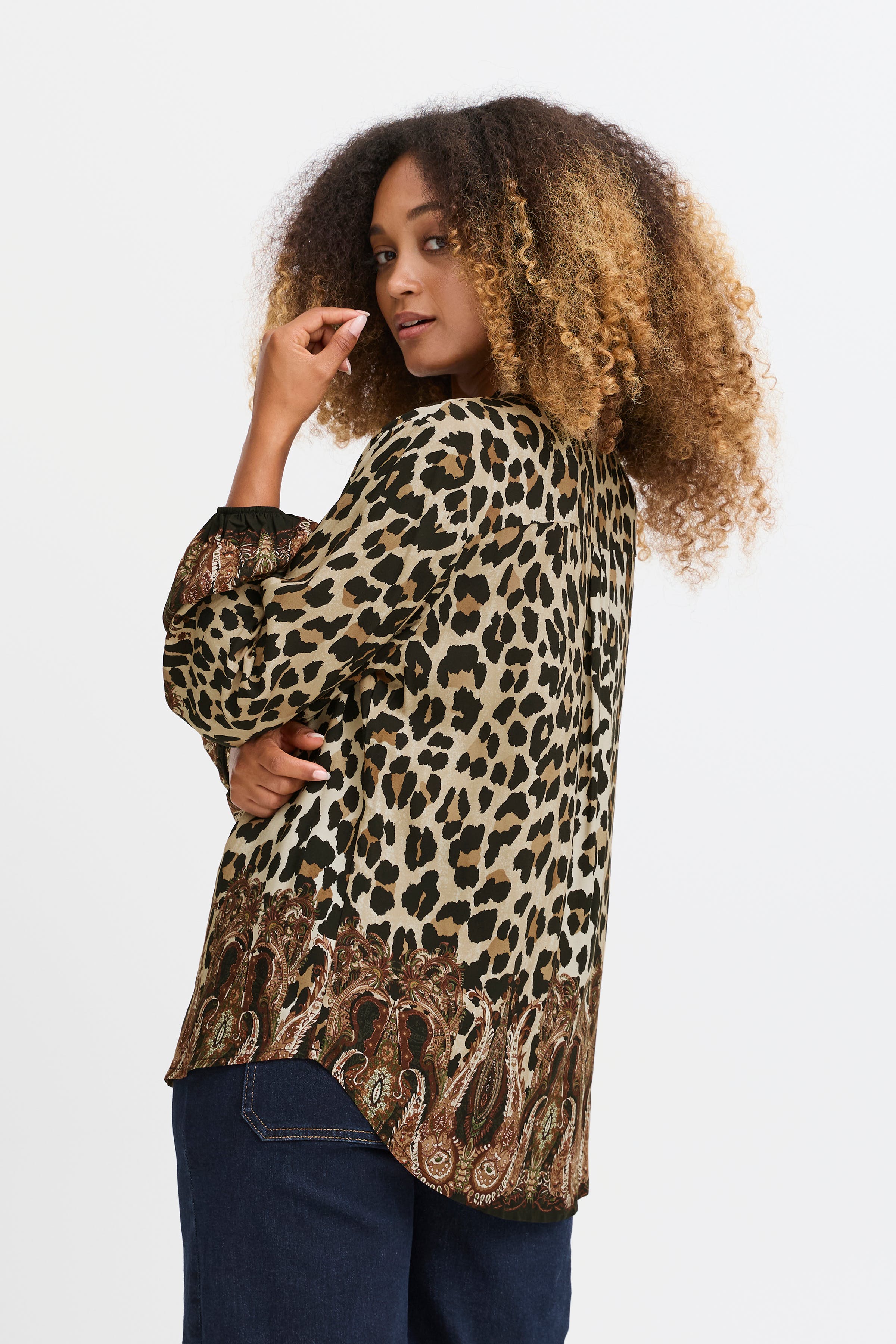 SBIBERIA Bluse LOOKBOOK BACK 22100792-203533