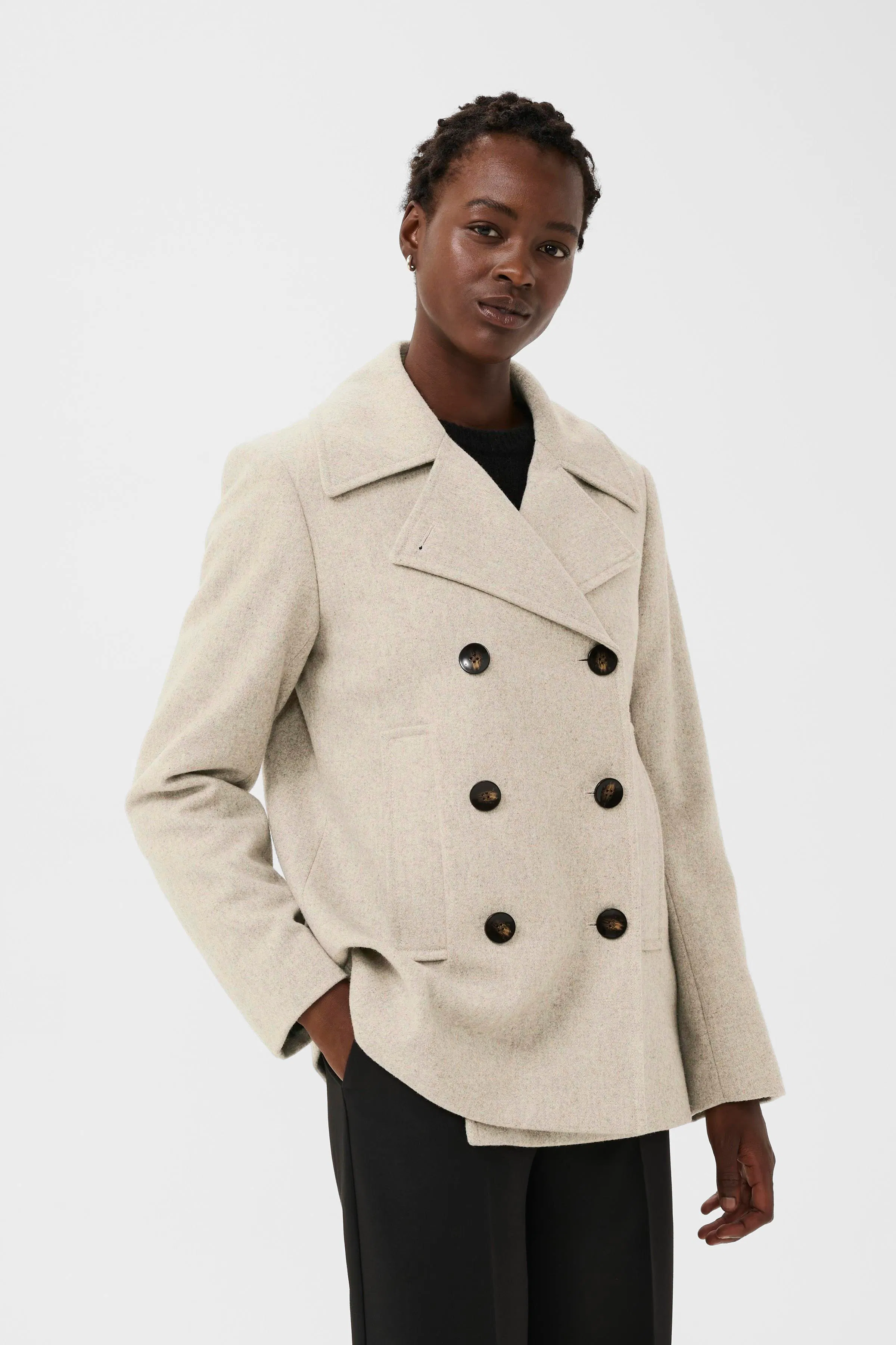 SatinaPW Overtøj LOOKBOOK FRONT 30309742-1611031