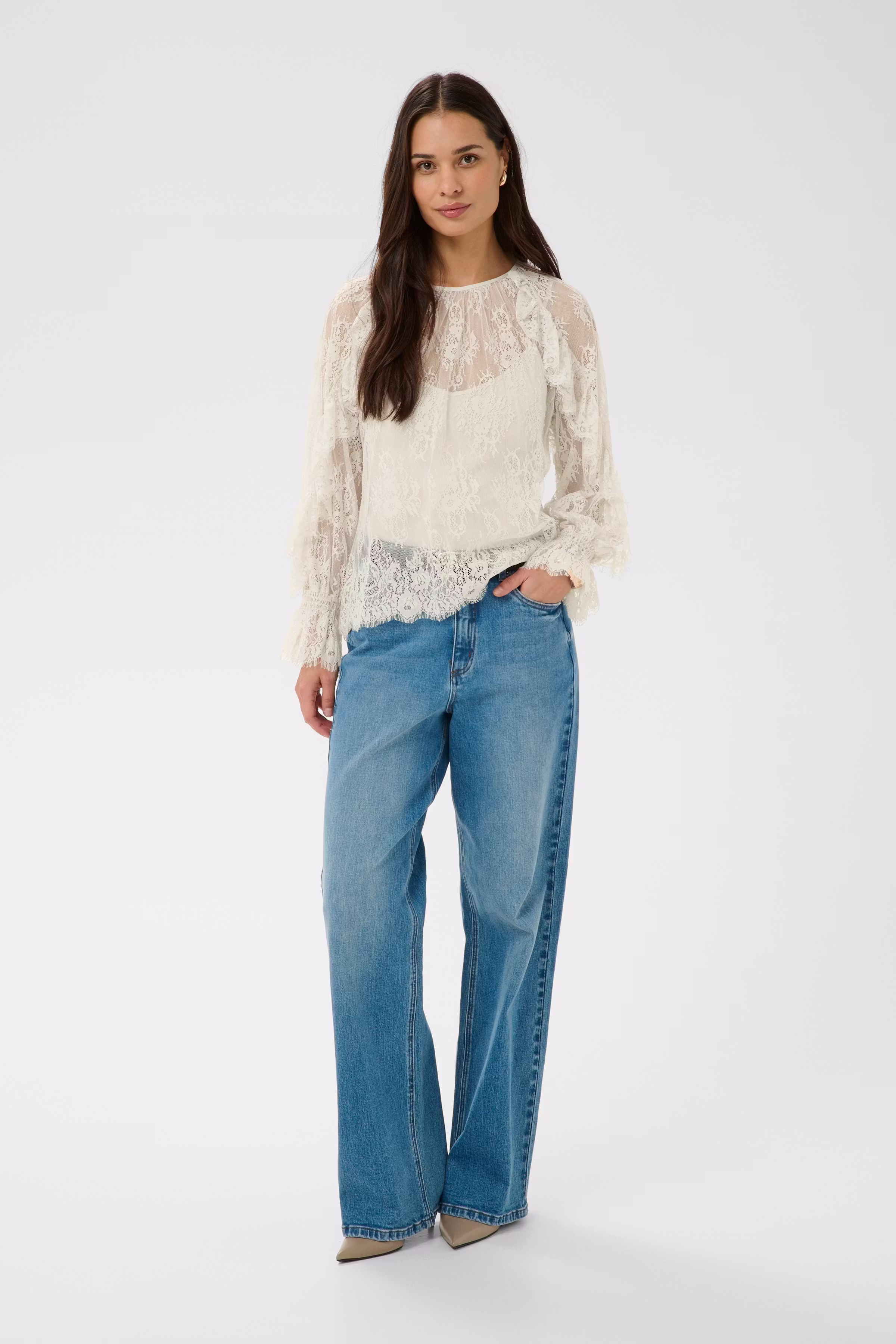 KAamelie Bluse LOOKBOOK FRONT 10511320-130000