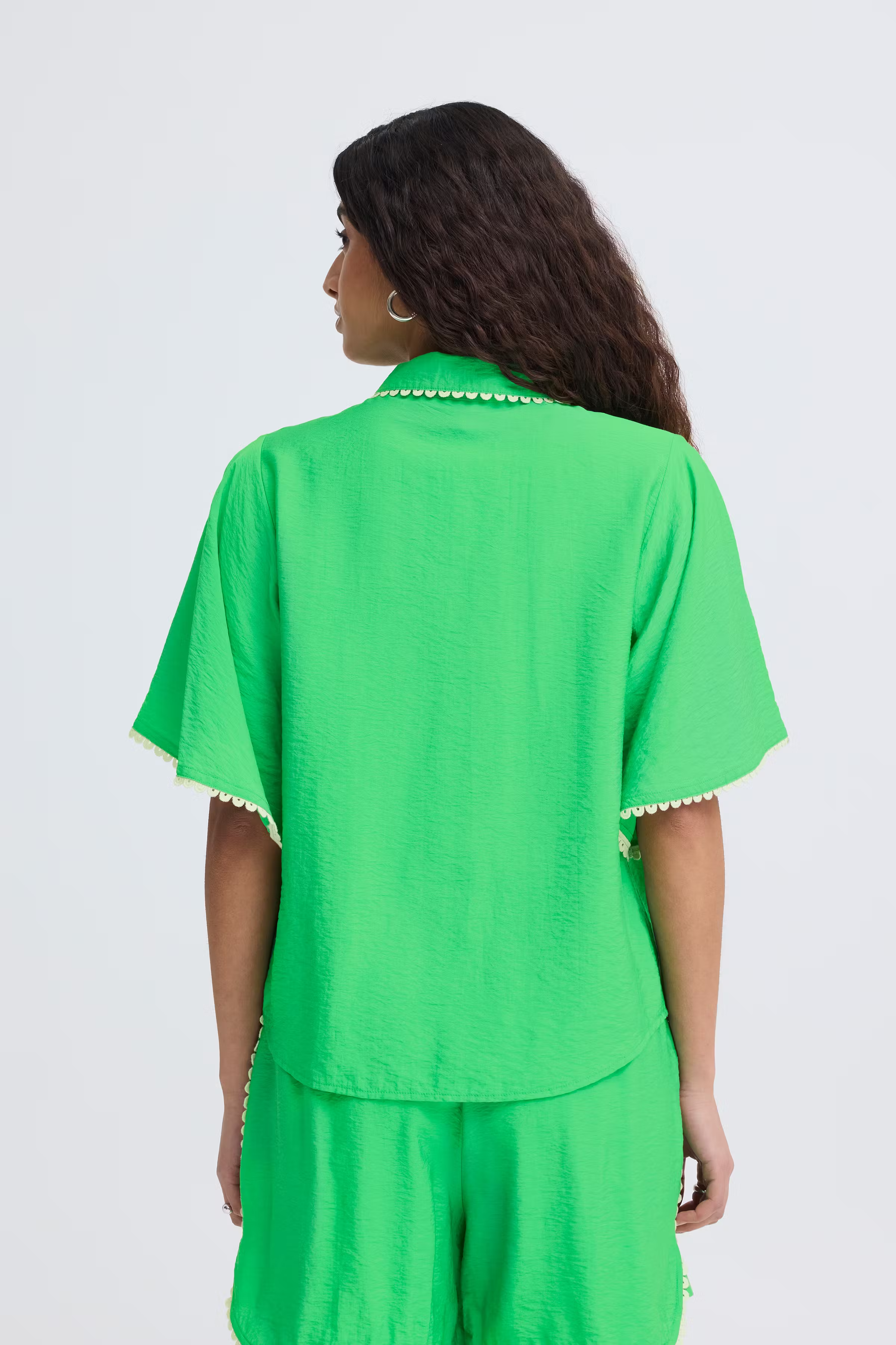 IHLENI Skjorte LOOKBOOK BACK 20125361-166127