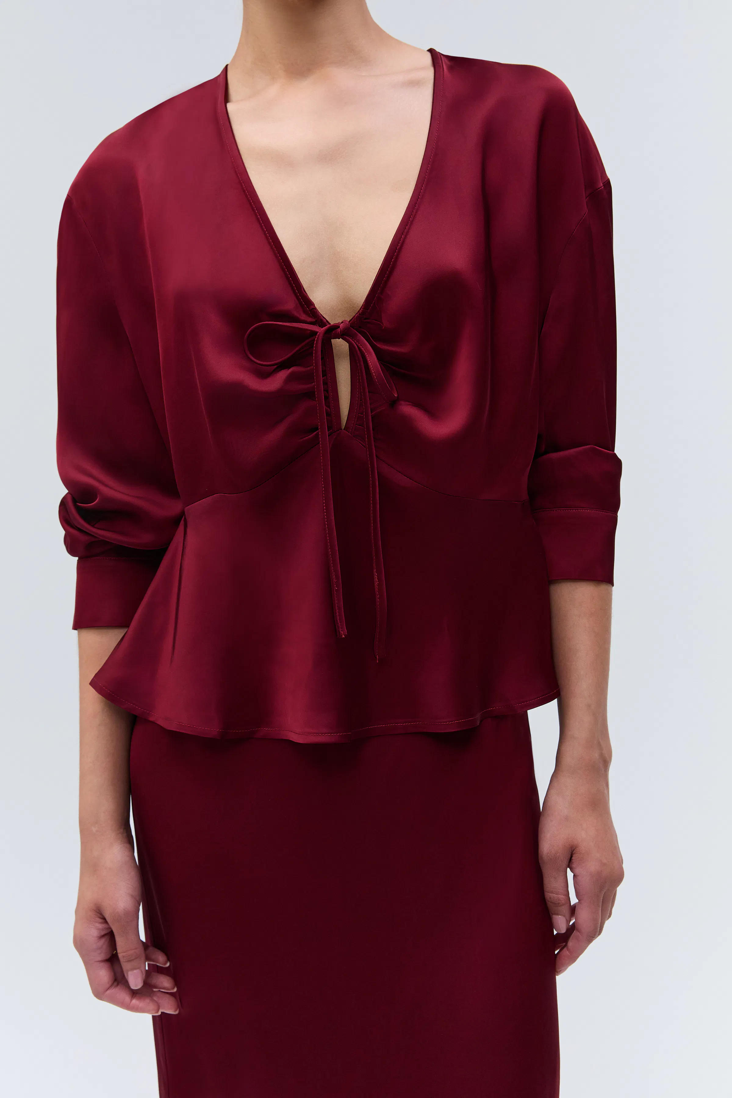 IOEvaluna Blouse LOOKBOOK FRONT 30600008-RE404