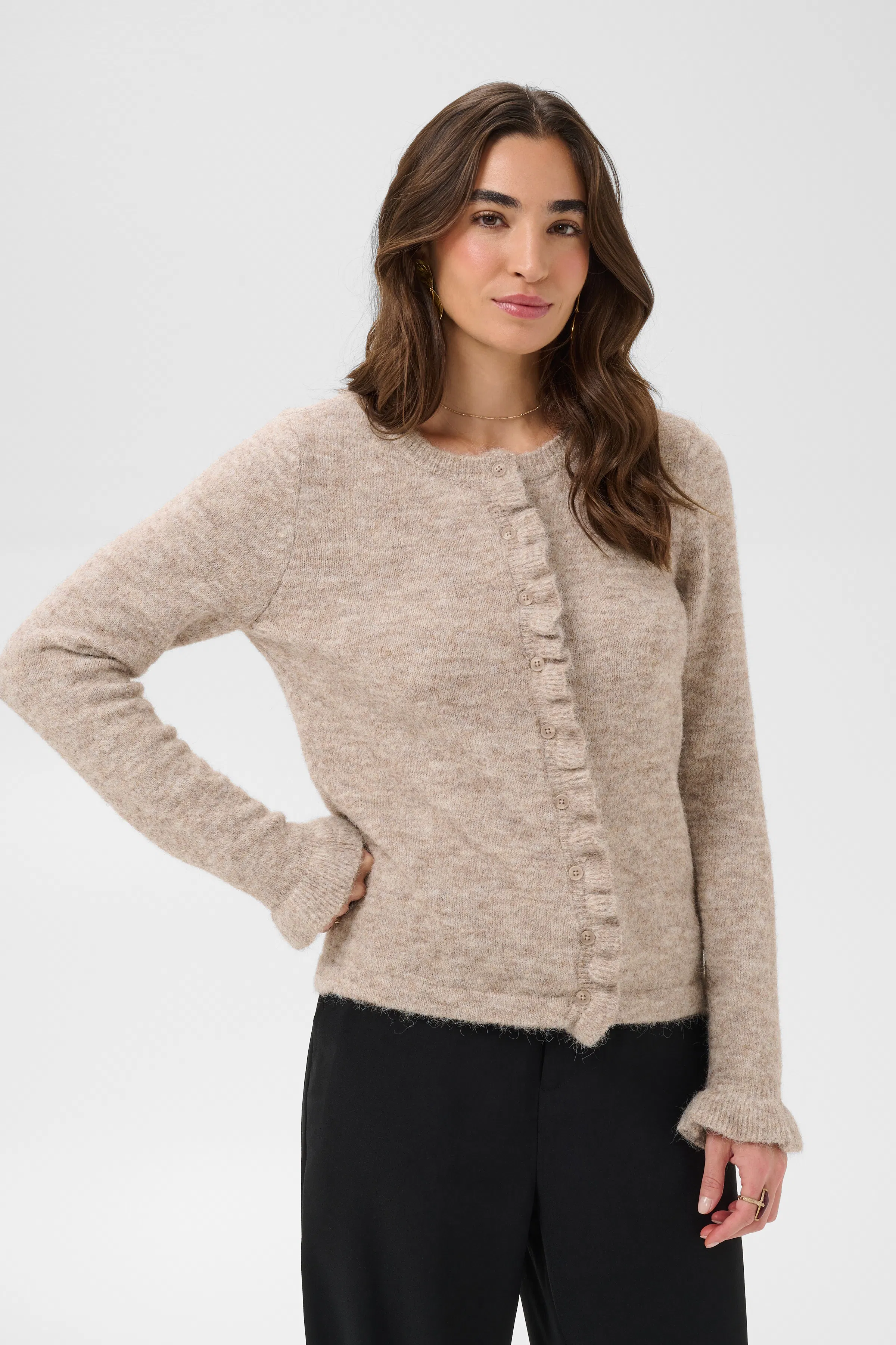 CRGiana Cardigan/Gilet LOOKBOOK FRONT 10615944-1000522