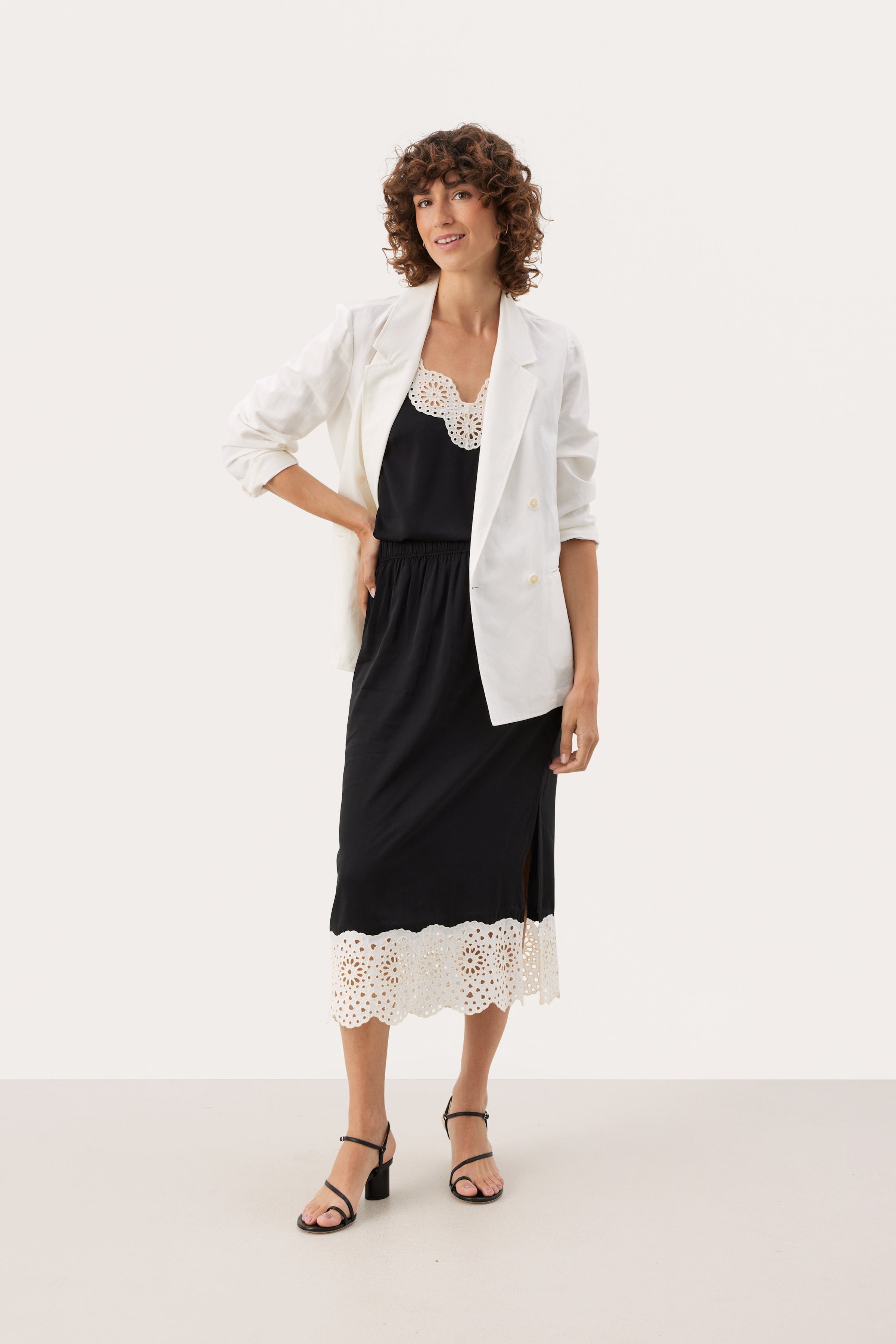 GatiniPW Blondenederdel LOOKBOOK BACK 30308629-194008