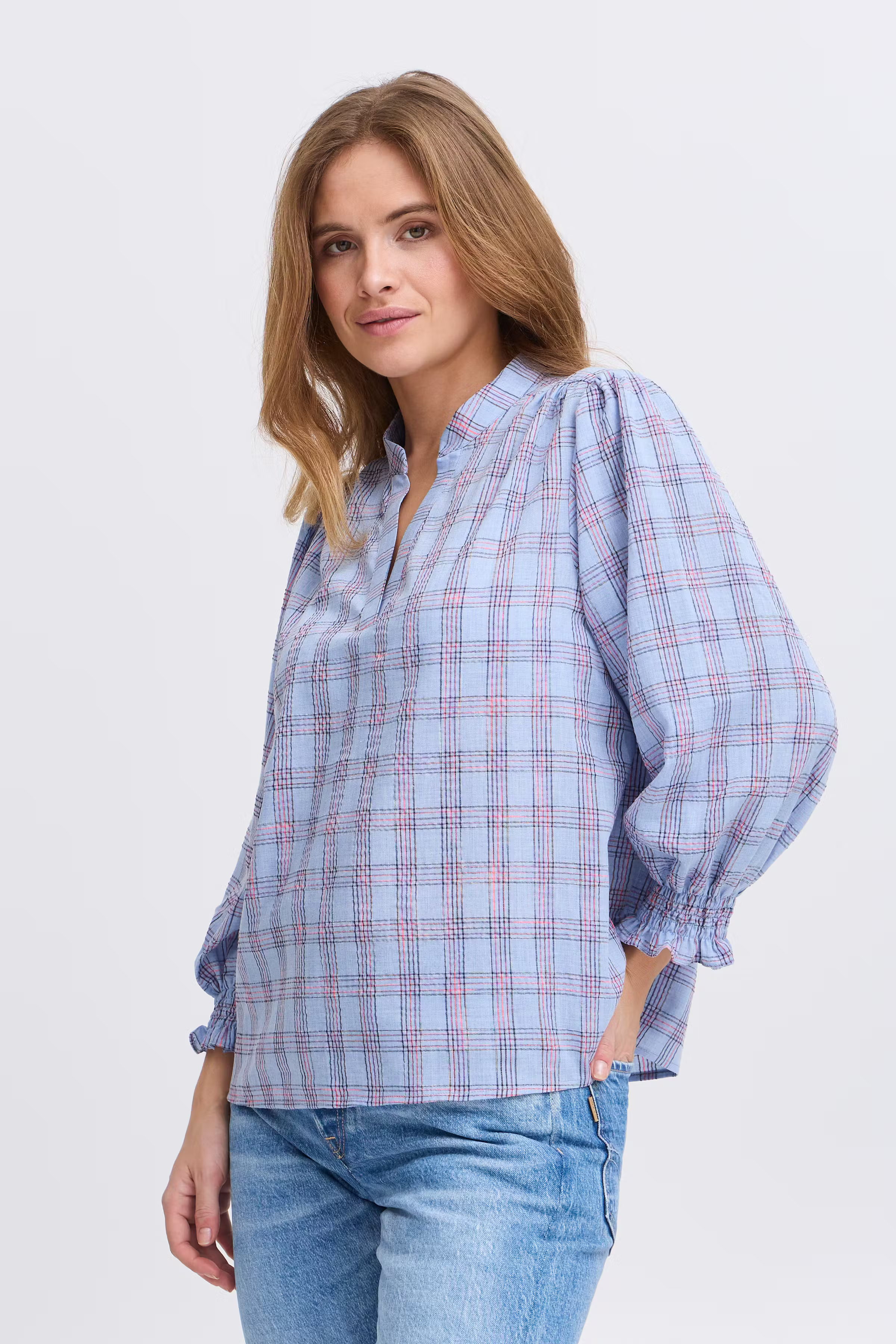 PZSHELLY Bluse LOOKBOOK FRONT 50209231-205235